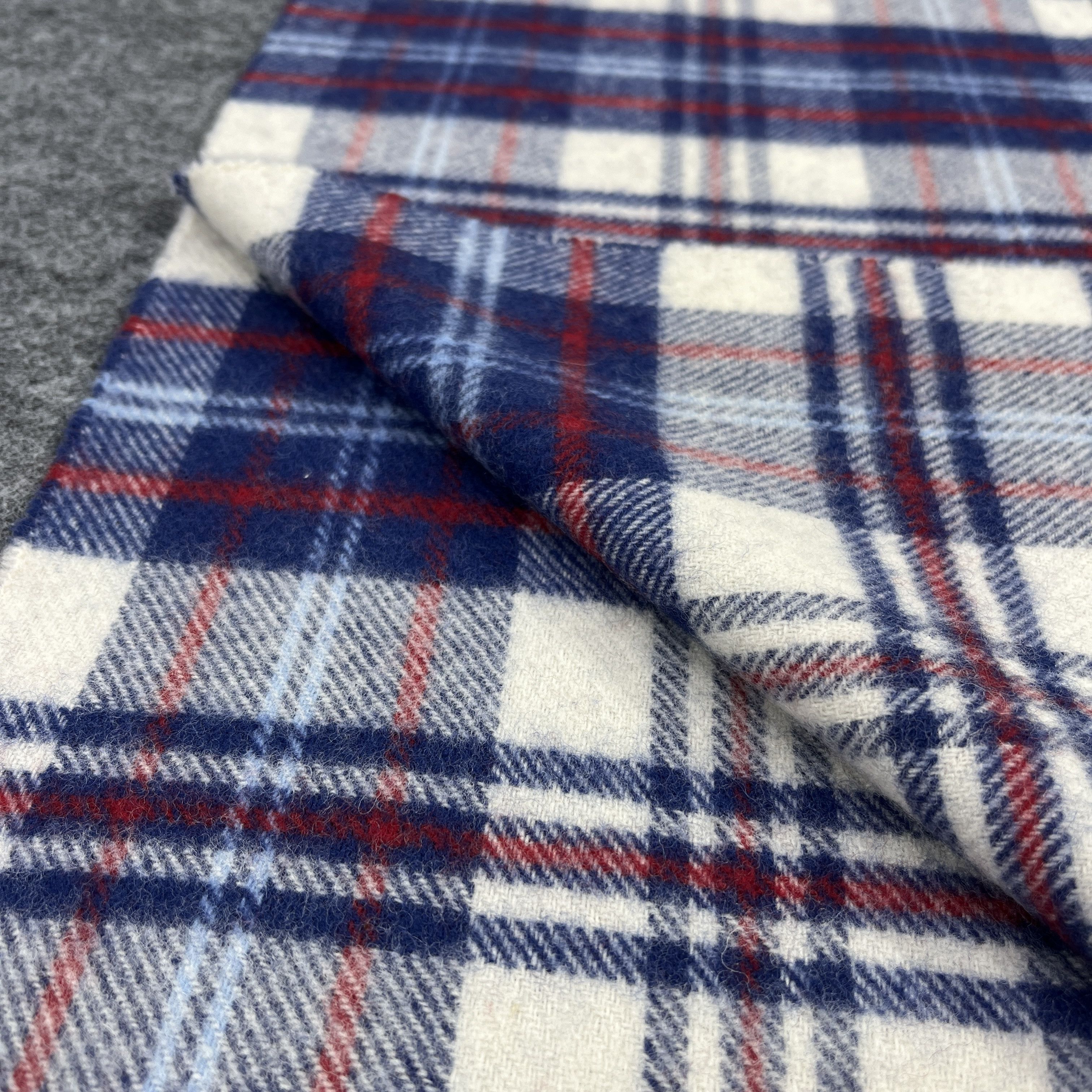 SHIPS × Vintage Ships Checked Scarf / Muffler / Neckwear T940 Size ONE SIZE - 10 Thumbnail