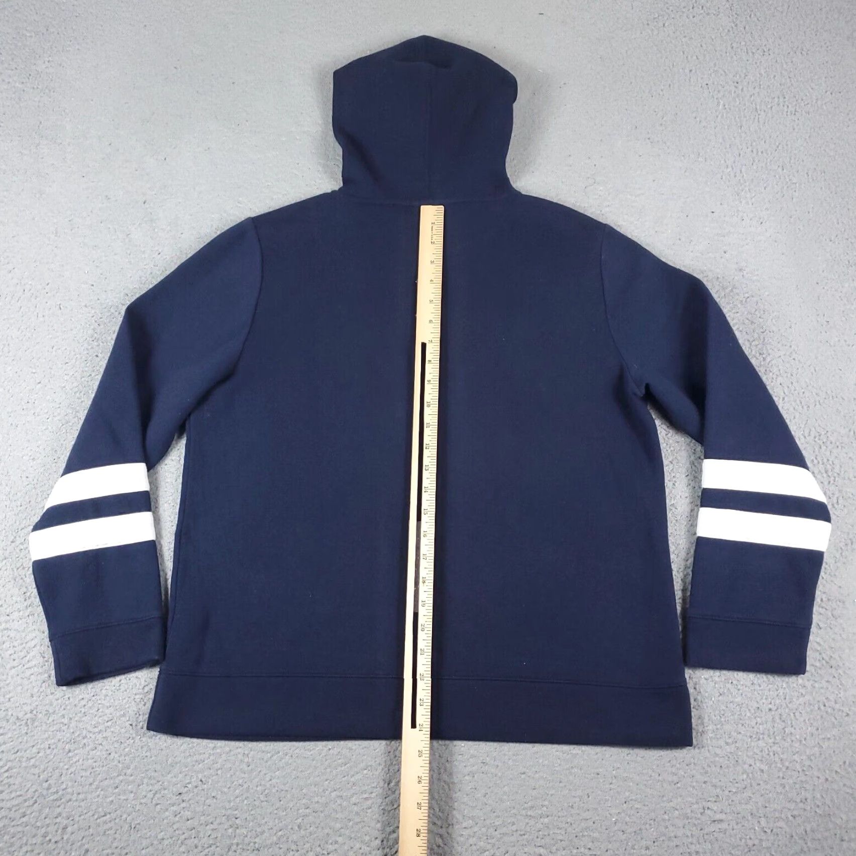 Nautica Nautica Sweater Womens Size Large Blue Pullover Hoodie Sweatshirt Ladies Size L / US 10 / IT 46 - 6 Thumbnail
