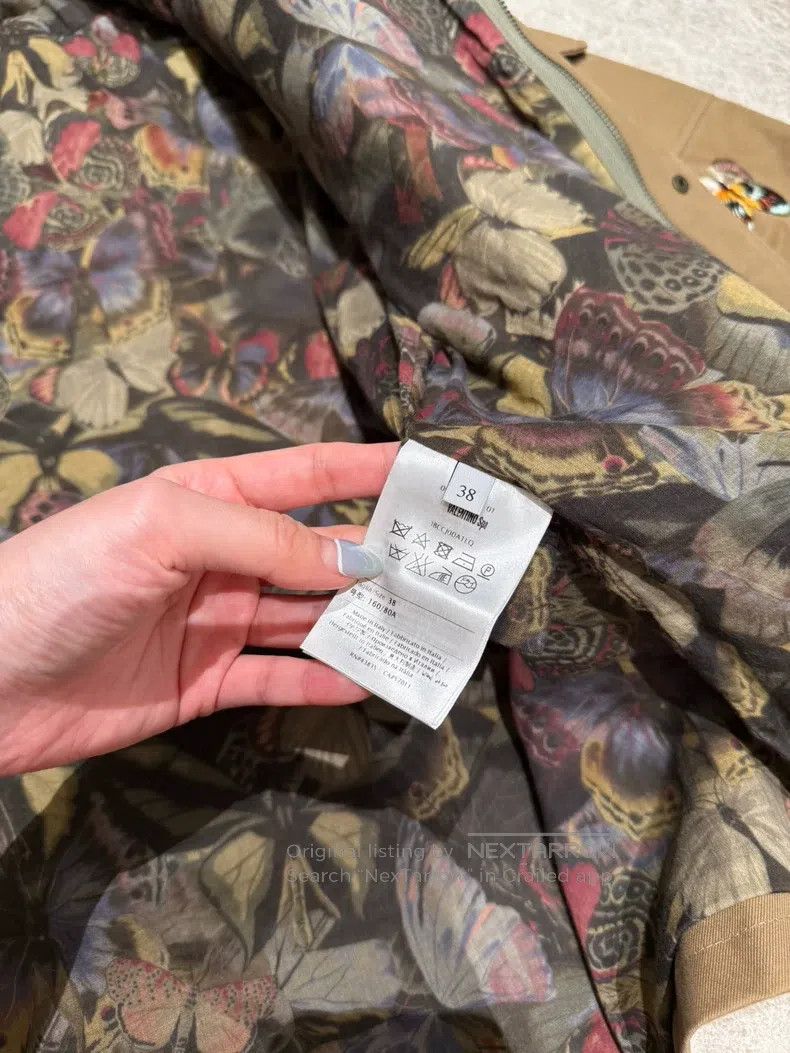 Valentino Valentino Butterfly trench coat Size S / US 4 / IT 40 - 4 Thumbnail
