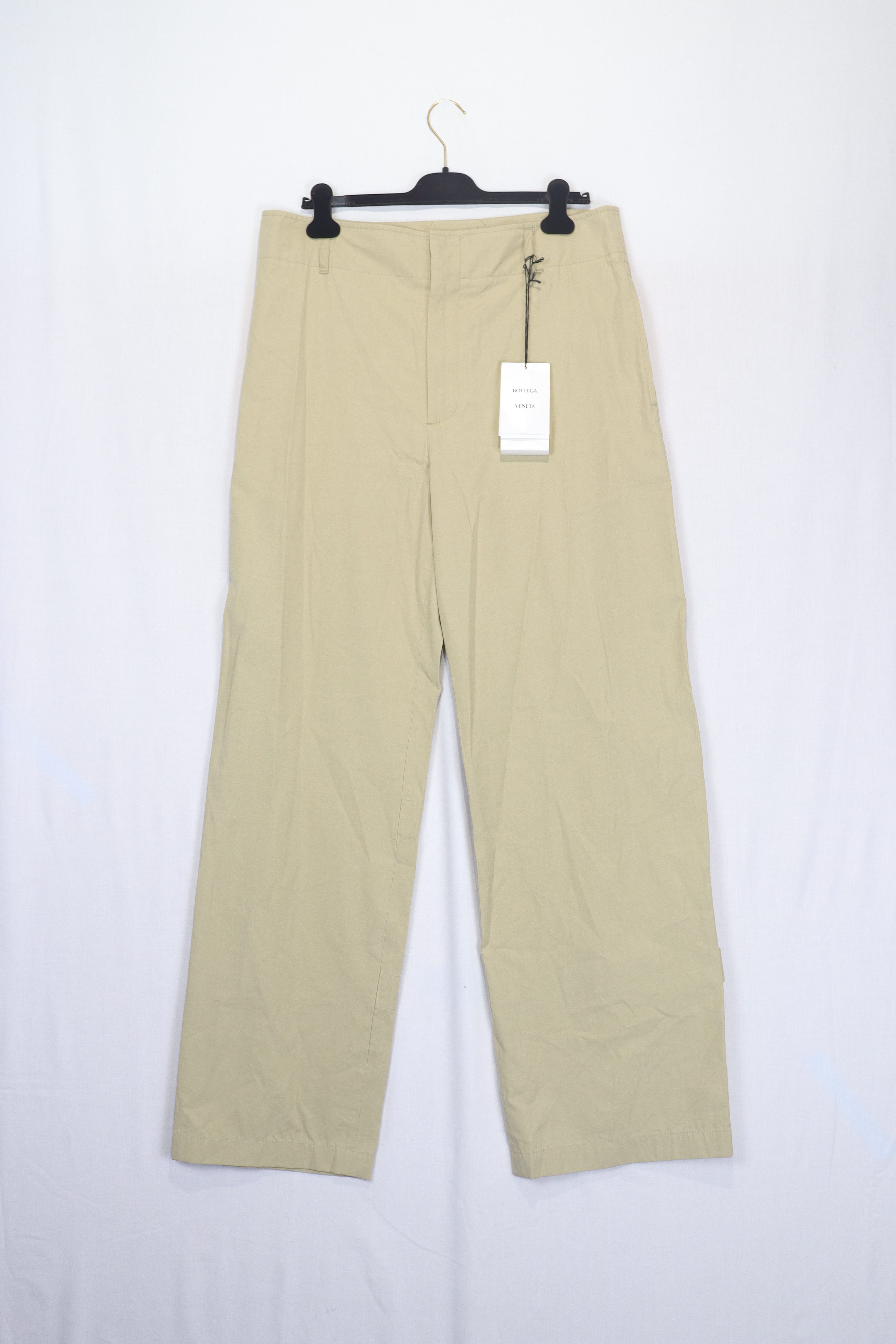 Bottega Veneta o1rshd11223 Adjust Back Stretch Pant in Beige / Travertine Size US 36 / EU 52 - 3 Thumbnail