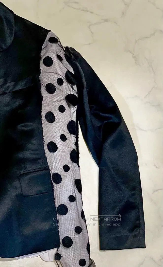 Comme des Garcons Comme Des Garcons Black vintage polka dot design top Size XS / US 0-2 / IT 36-38 - 5 Thumbnail