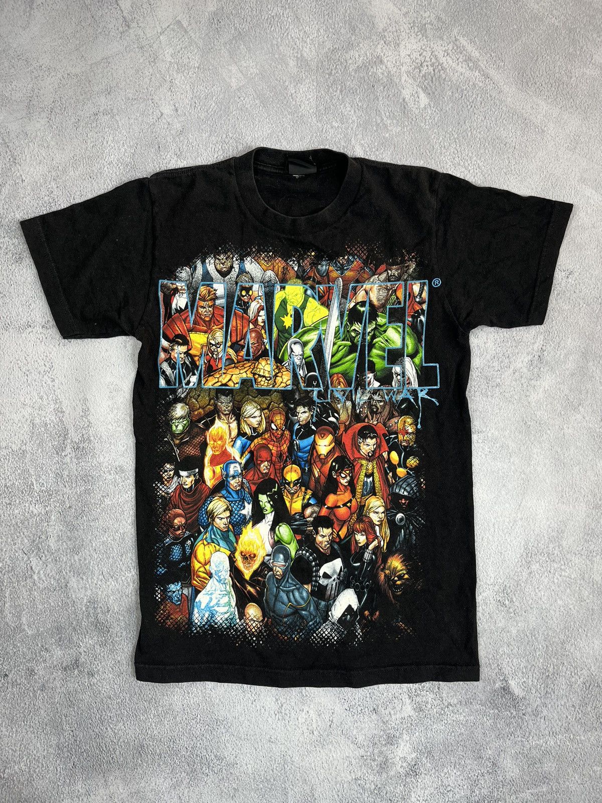 Other Vintage Y2K Marvel faded tee big logo size S Size US S / EU 44-46 / 1 - 1 Thumbnail