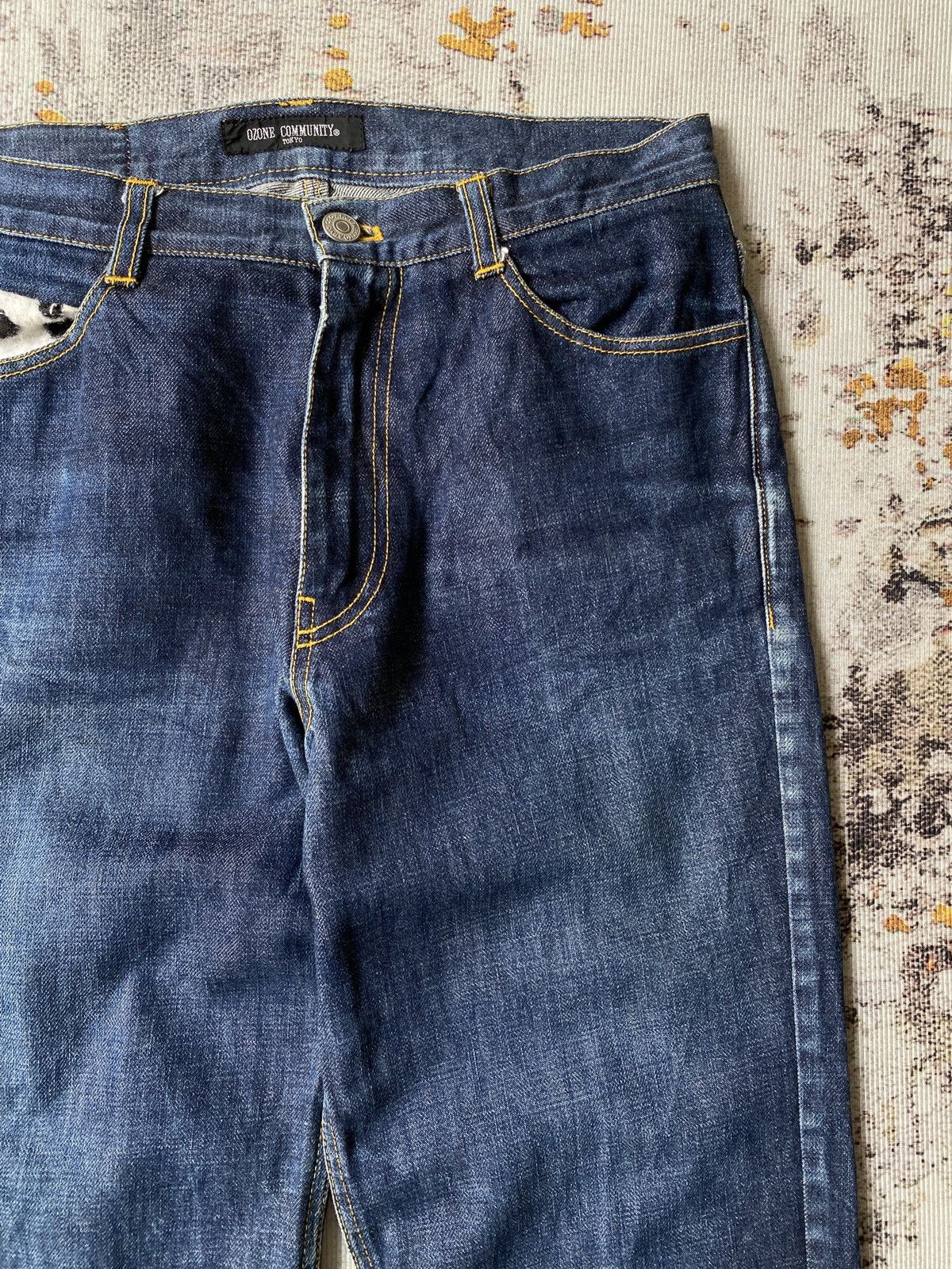 Hysteric Glamour Ozone Community Tokyo Distressed Denim Size US 28 / EU 44 - 13 Thumbnail