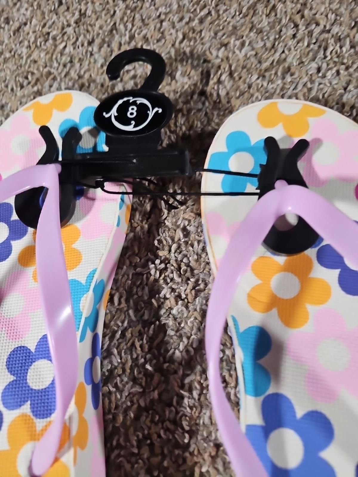 Takahiromiyashita The Soloist. Sole Mates Eva Floral Sz 8 Flip Flop NWT Size US 8 / IT 38 - 3 Thumbnail