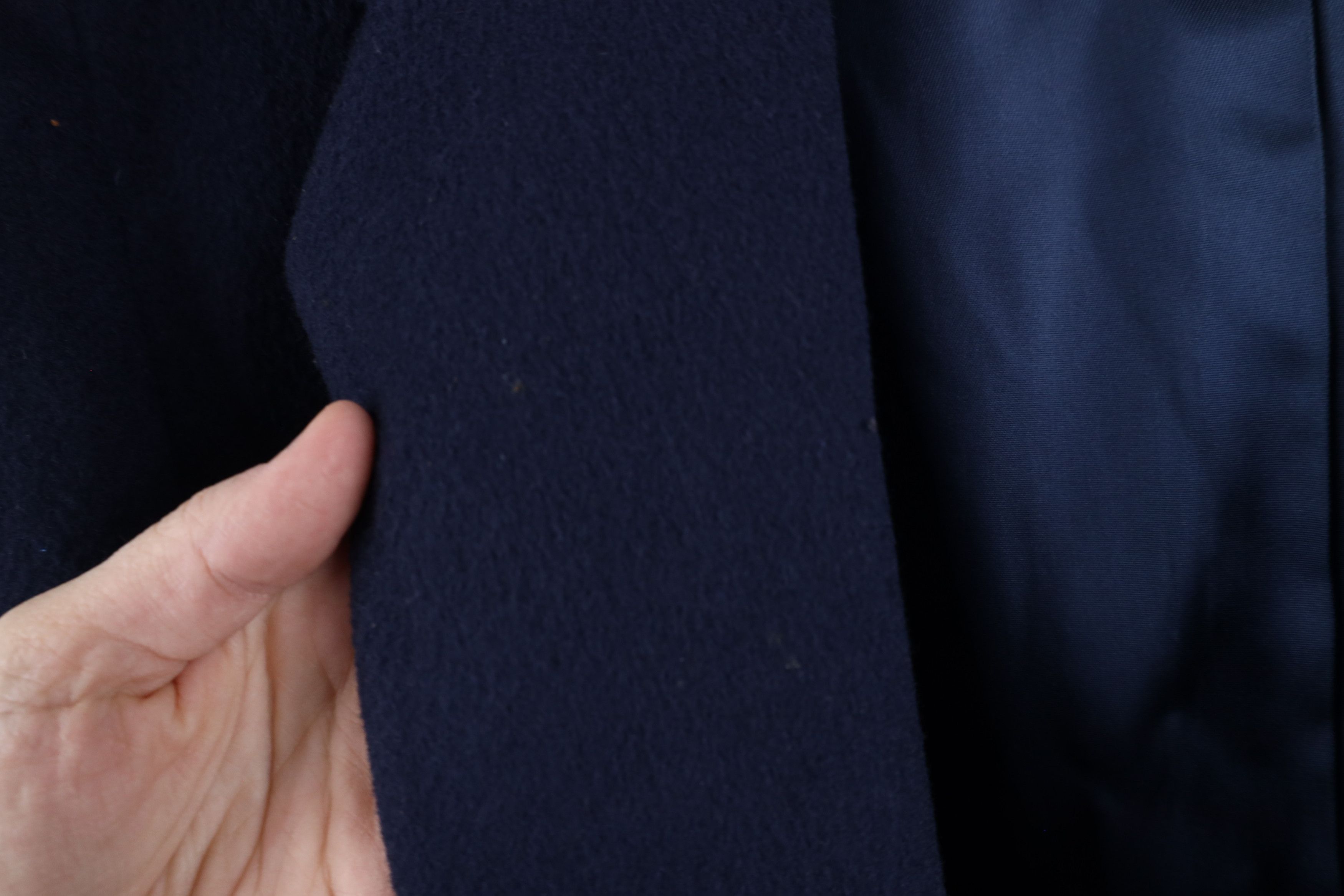 L.L. Bean × Vintage Vintage 90s LL Bean Cashmere Blazer Suit Jacket Blue USA Size XXL / US 16-18 / IT 52-54 - 7 Thumbnail