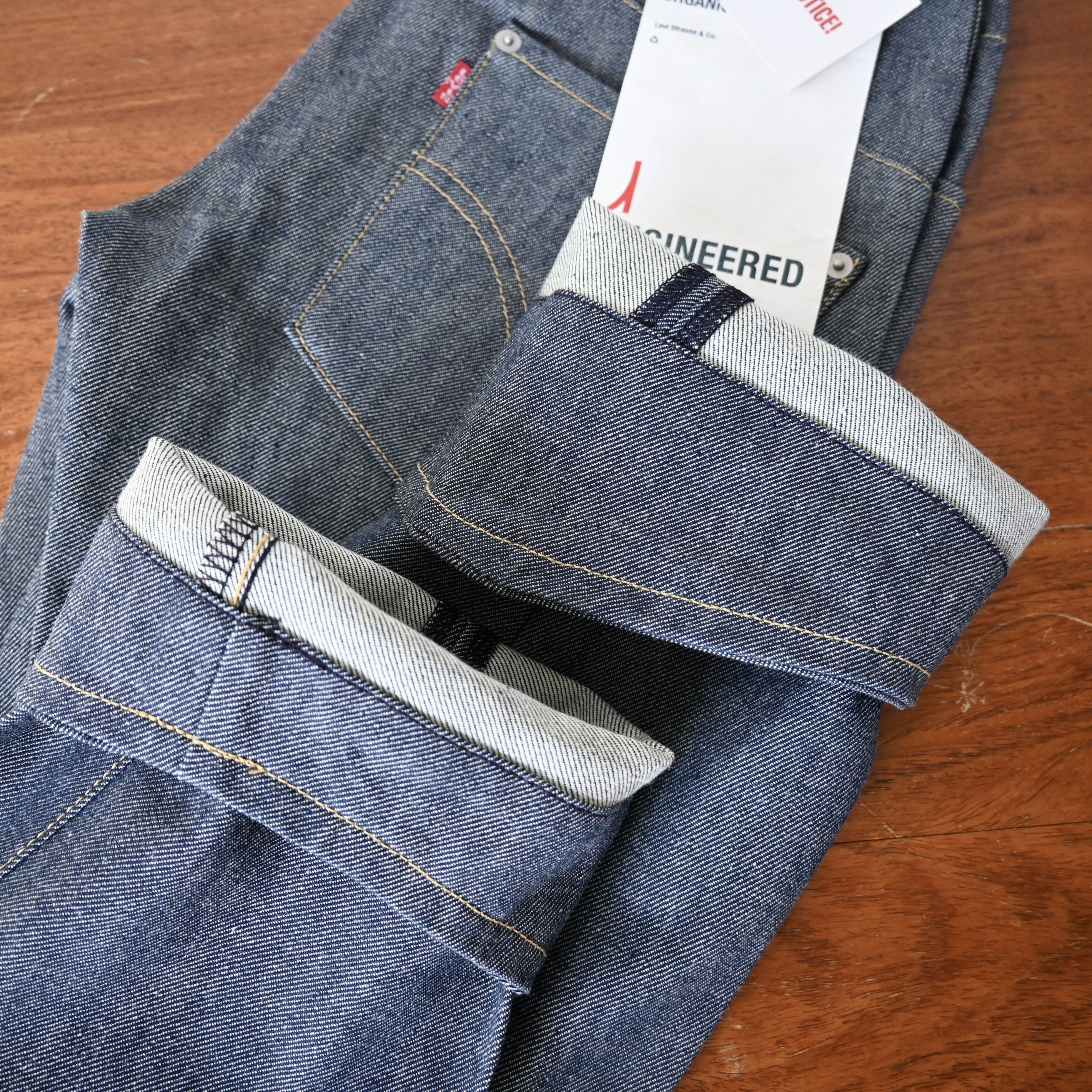 Levi's DEADSTOCK 2000s Levi's ENGINEERED JEANS "ORGANIC SLIM", blue Size 27" / US 4 / IT 40 - 15 Thumbnail