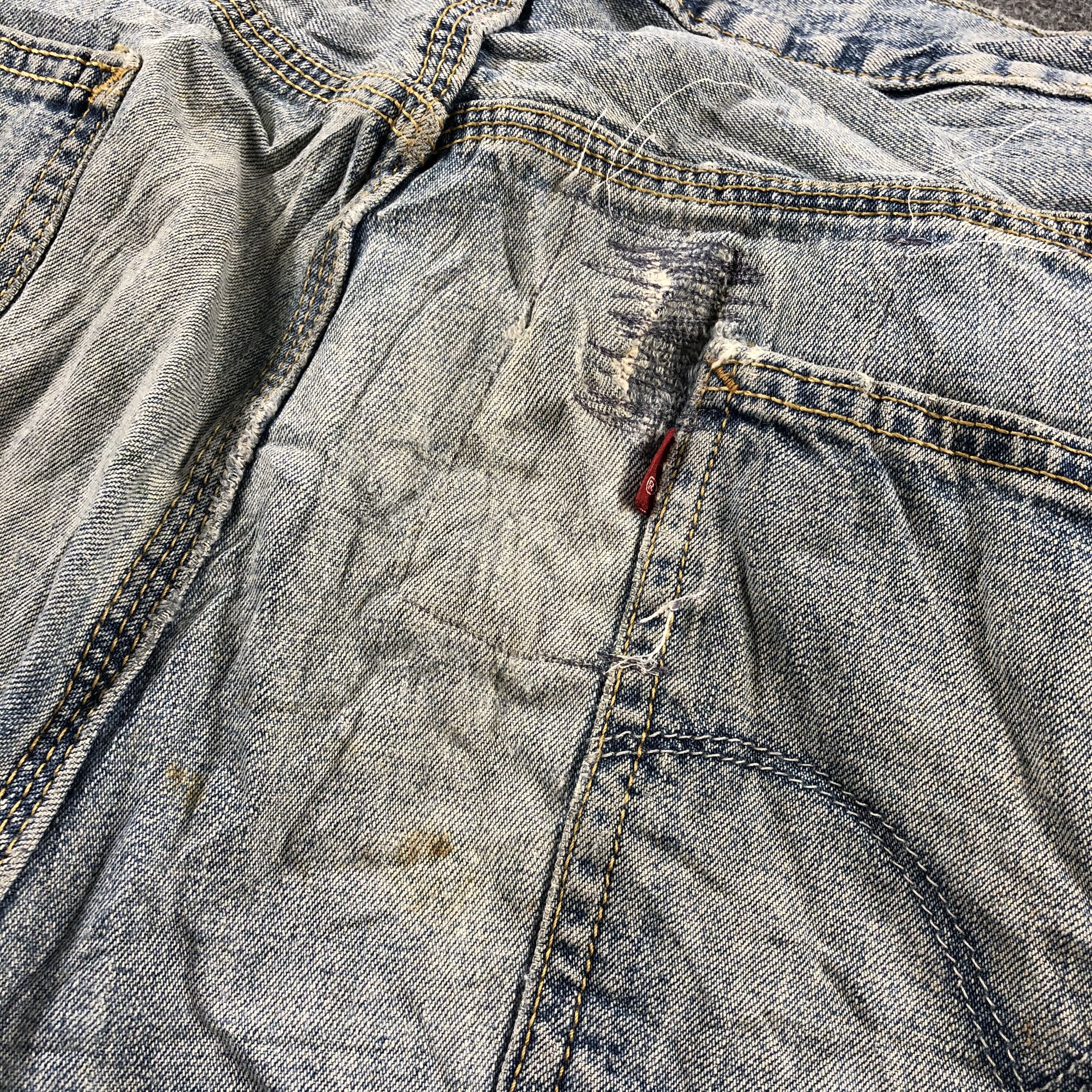 Levi's Vintage Blue Wash Levis Jeans-J2604 Size US 35 - 7 Thumbnail