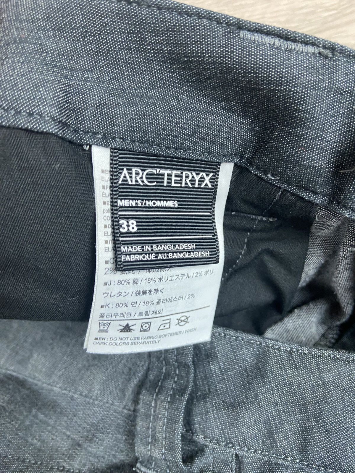 Arc'teryx New* Arc’teryx A2B Commuter Pants* men’s 38 reg charcoal Size US 38 / EU 54 - 3 Thumbnail
