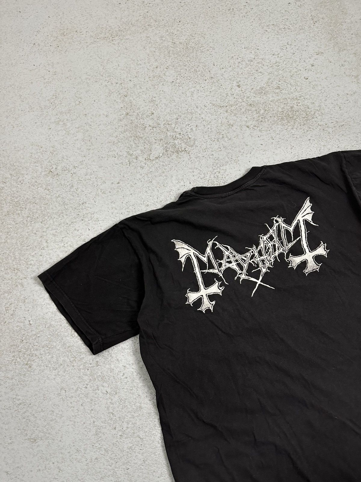 Band Tees Mayhem Ordo Ad Chaos Rock T-Shirt Size US XXL / EU 58 / 5 - 11 Thumbnail