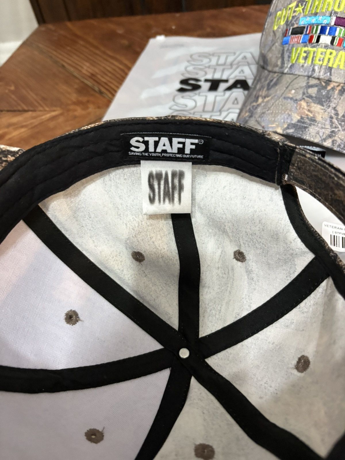 STAFF WORKFORCE Staff hats sold as pair Size ONE SIZE - 4 Thumbnail