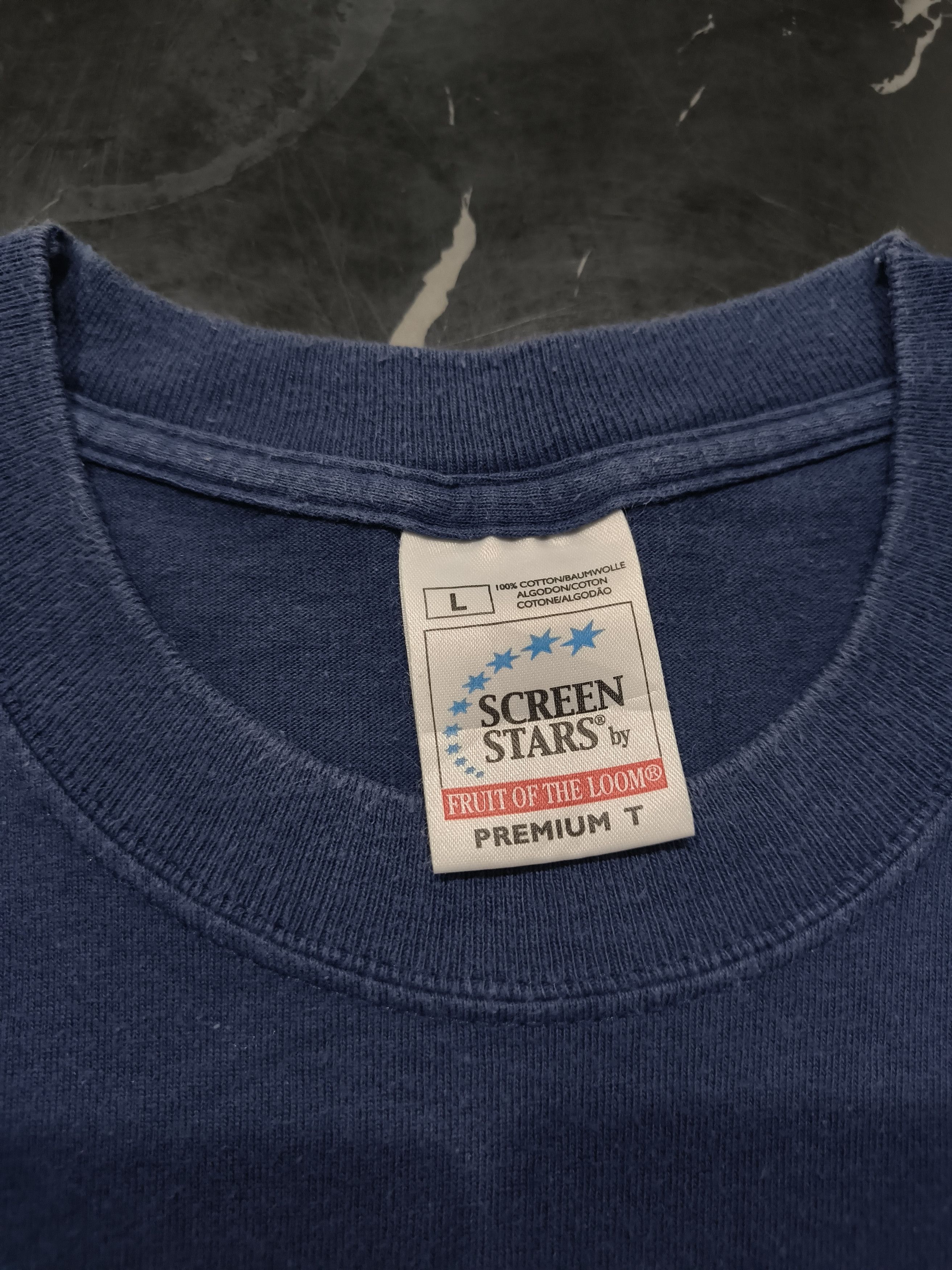 Band Tees Vintage 90s Tribute to nothing (navy) shirt Size US L / EU 52-54 / 3 - 4 Thumbnail
