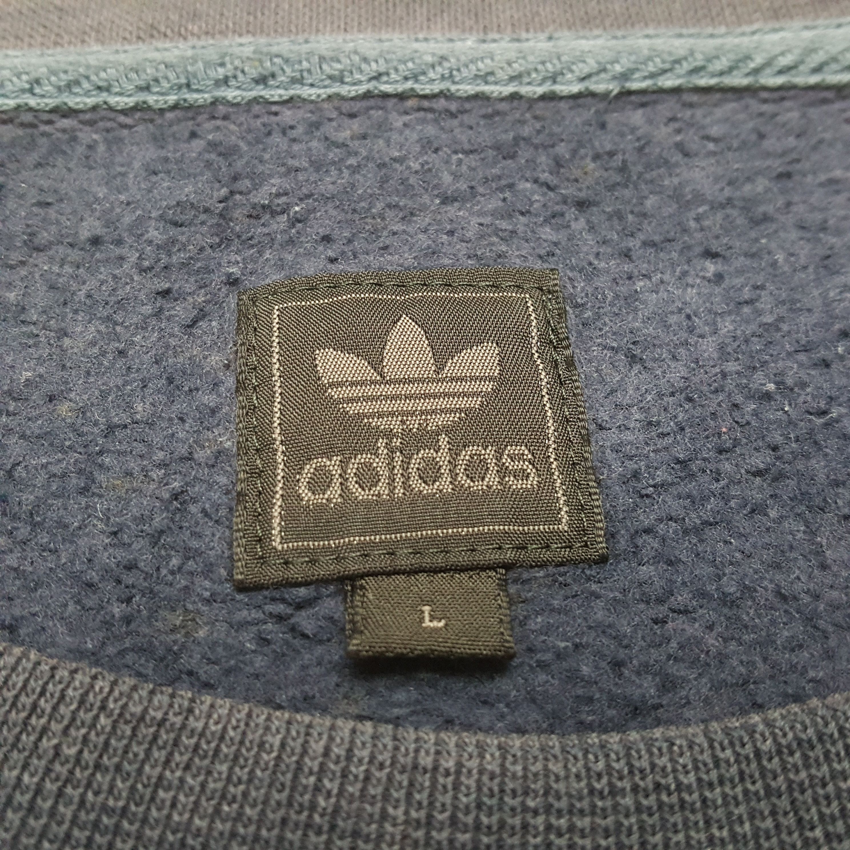 Adidas × Vintage Vintage ADIDAS Big Logo Sportswear Sweatshirt C292N14 Size US M / EU 48-50 / 2 - 5 Thumbnail