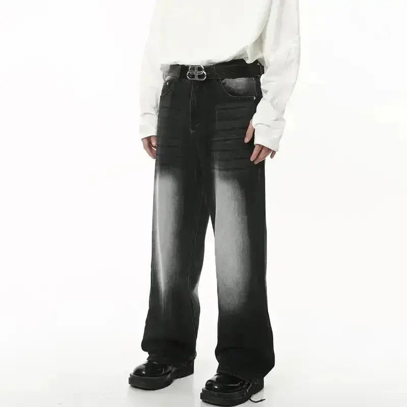 Japanese Brand Loose wide-leg vintage distressed jeans y2k pants Size US 30 / EU 46 - 6 Thumbnail