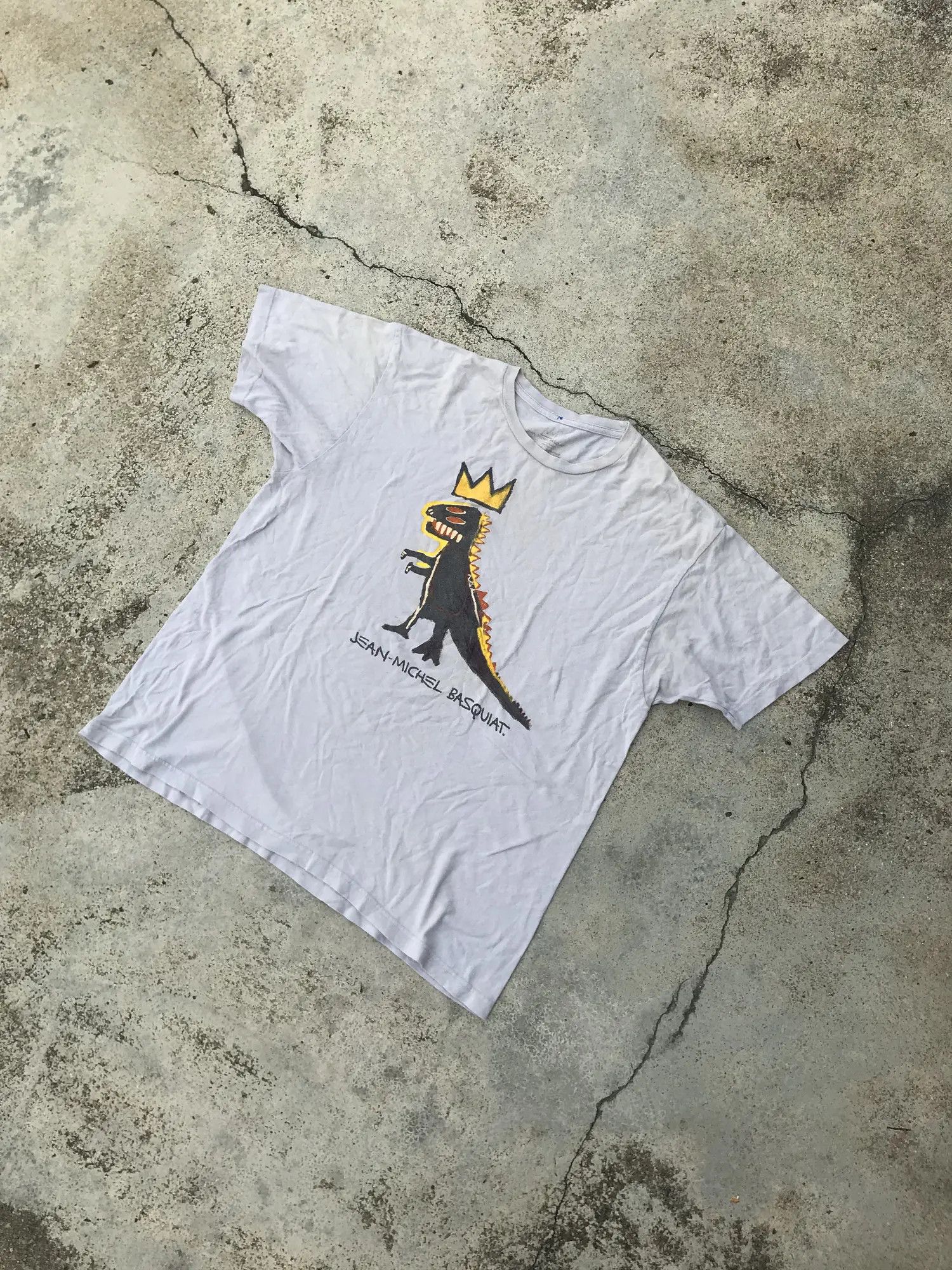 Jean-Michel Basquiat Jean Michel Basquiat Logo Tee Size US L / EU 52-54 / 3 - 1 Thumbnail