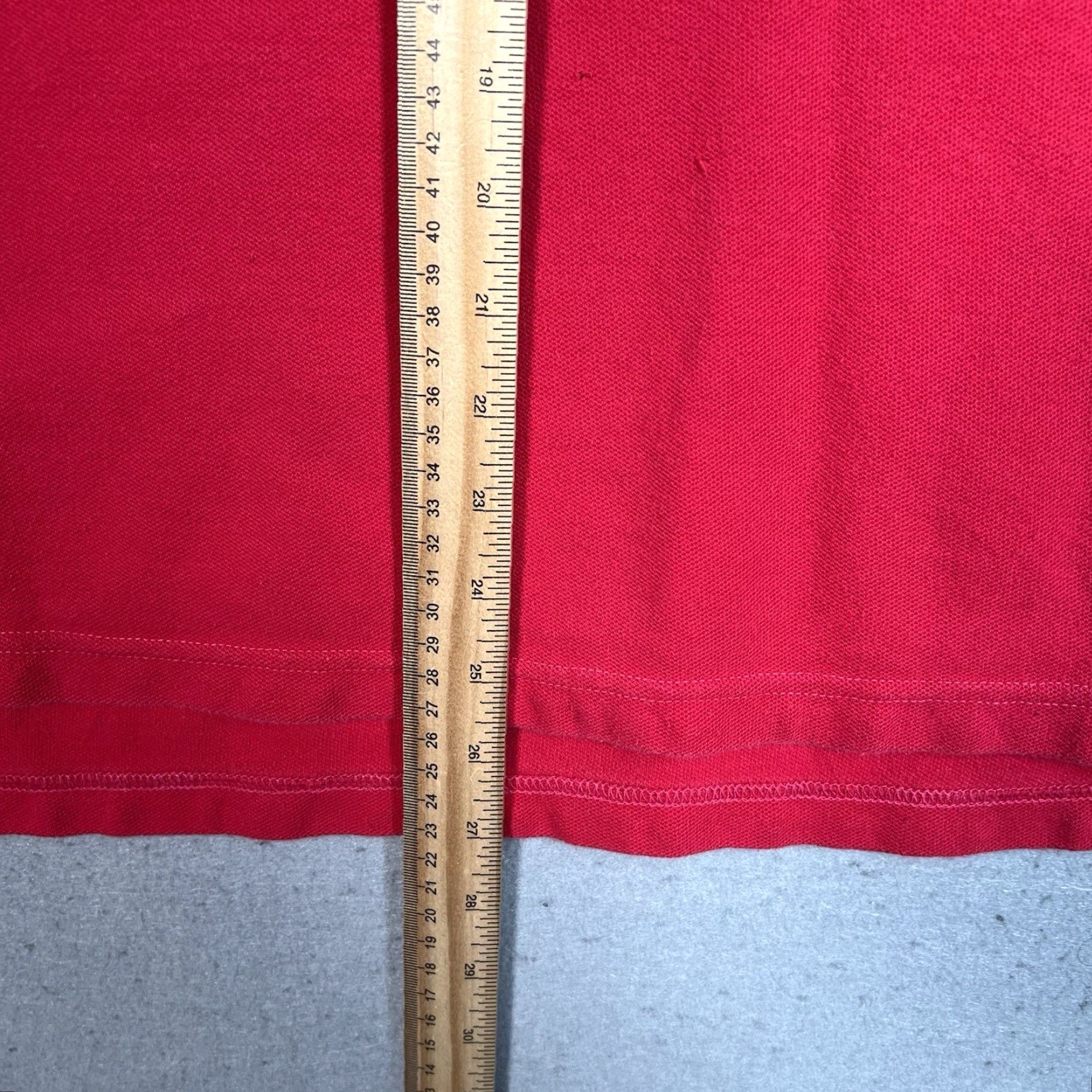 Reebok VINTAGE Reebok Classic Logo Polo Shirt Mens Adult Large Red Cotton Polo Size US L / EU 52-54 / 3 - 3 Thumbnail