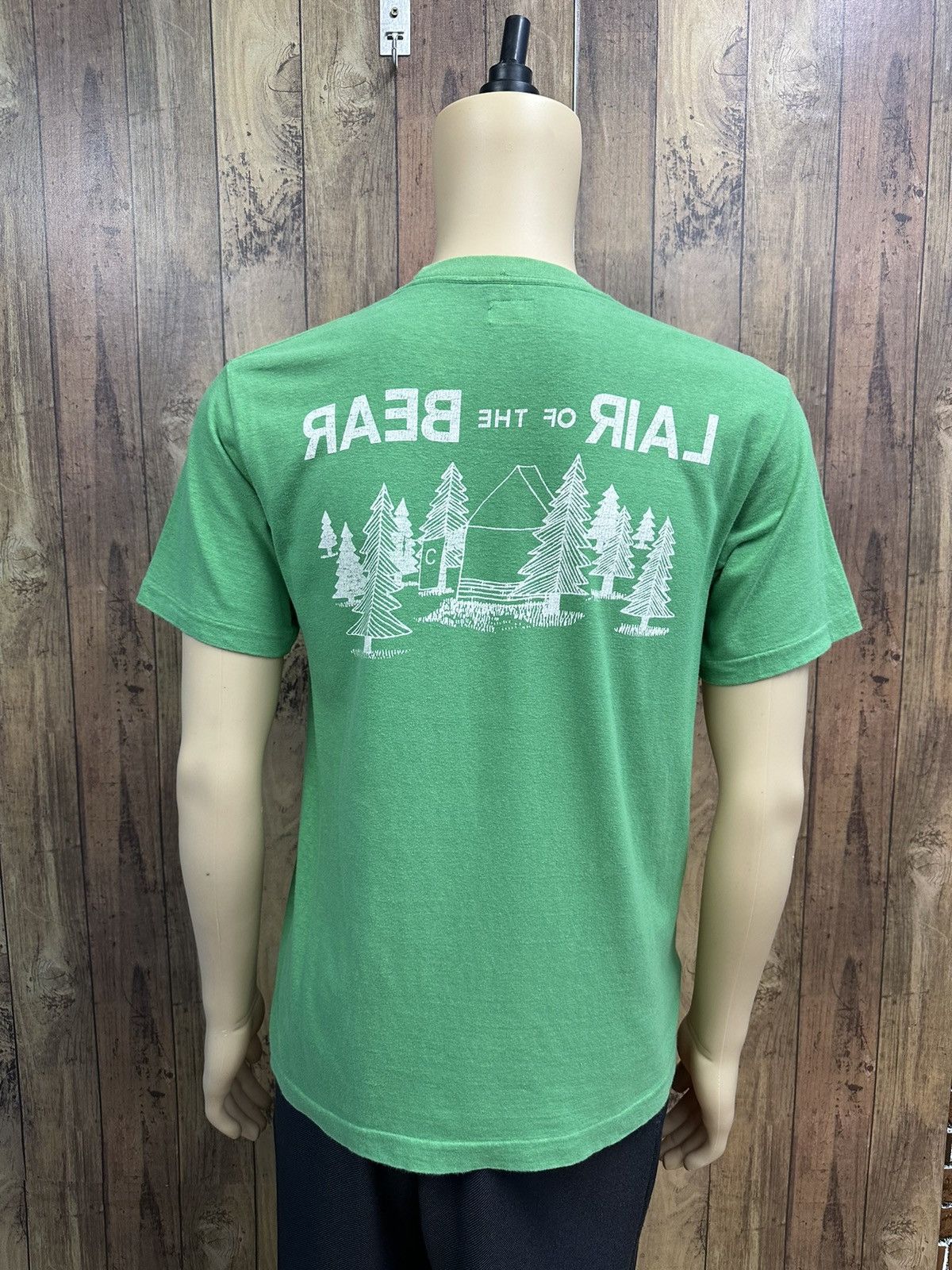 Warehouse & Co. Vintage Warehouse Doubbleworks Bear Back Heat TShirt A566 Size US M / EU 48-50 / 2 - 4 Thumbnail