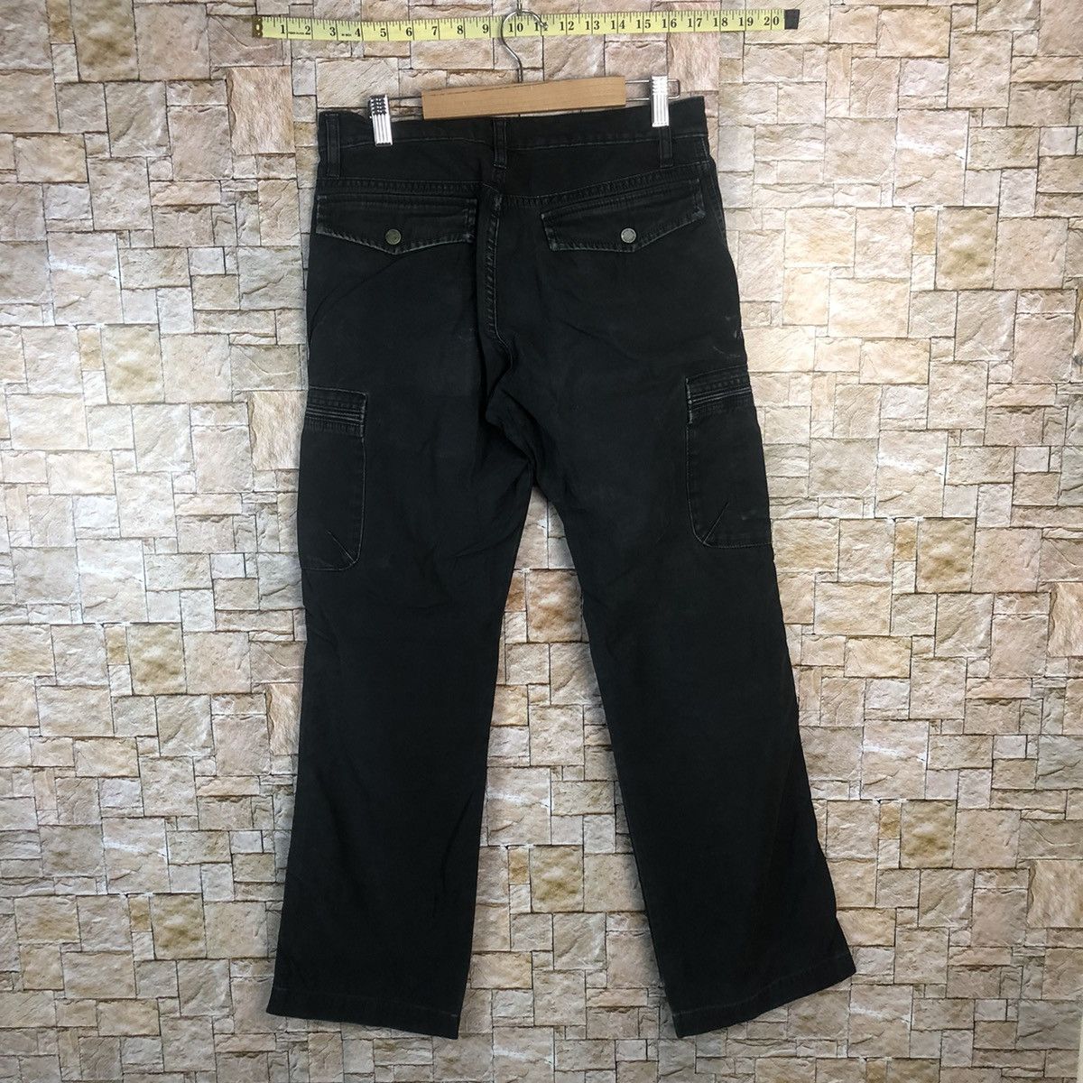 Japanese Brand Style Up japan utility Black Cargo Multipocket Pants #A92 Size US 30 / EU 46 - 16 Thumbnail