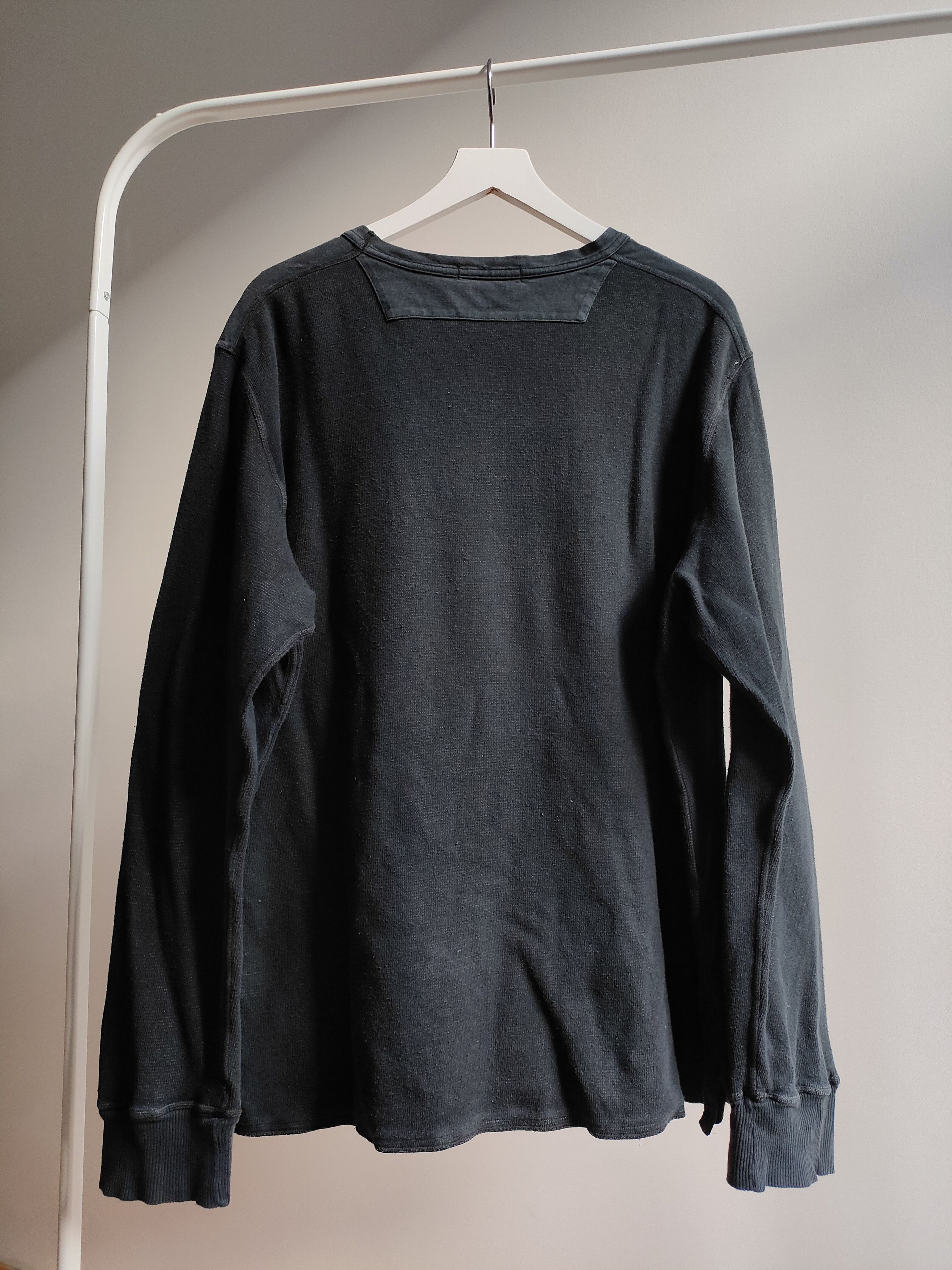 Stone Island 2002 Embroidered Spellout Crewneck Size US XXL / EU 58 / 5 - 4 Thumbnail