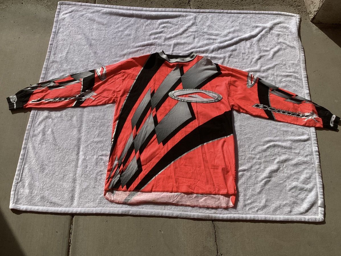 Vintage Vtg 90s AXO sports racing neon pink riding/motorcycle jersey Size US XXL / EU 58 / 5 - 5 Thumbnail