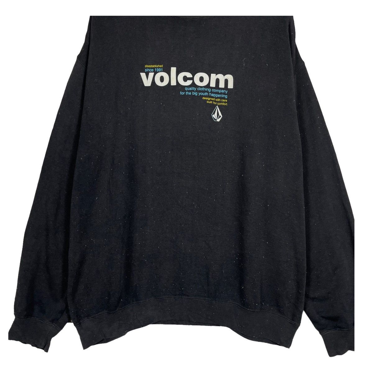 Vintage × Volcom 💥90s VOLVOM SKATEWEAR CREWNECK PULLOVER SWEATSHIRT Size US XL / EU 56 / 4 - 5 Thumbnail
