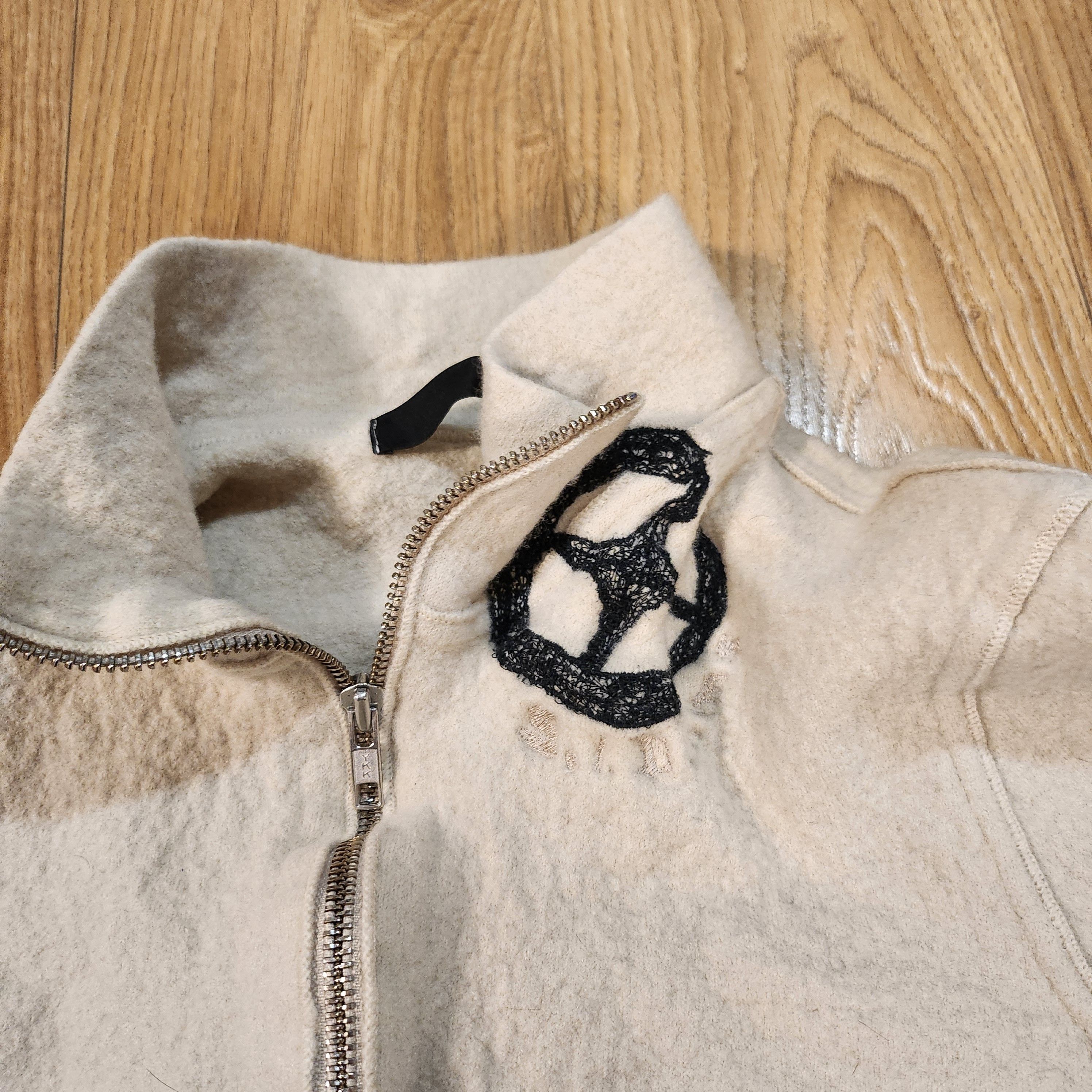 Stone Island × Vintage Stone Island Denims Wool Shrunk Sweater Size US S / EU 44-46 / 1 - 3 Thumbnail