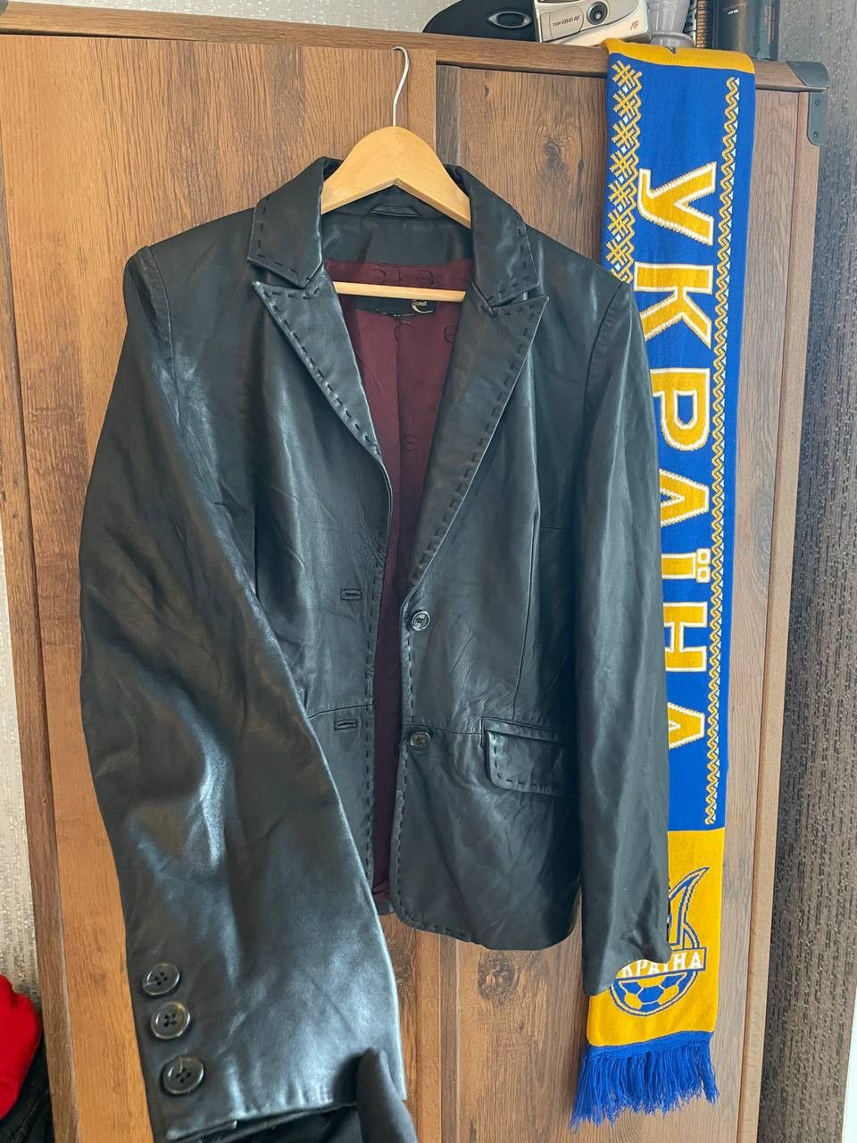 Just Cavalli × Roberto Cavalli Roberto Cavalli leather jacket vintage y2k Size L / US 10 / IT 46 - 3 Thumbnail