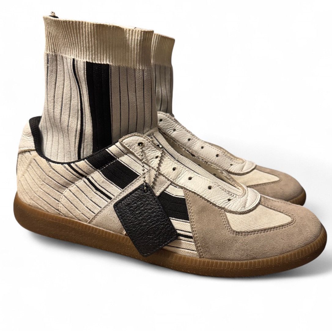 Maison Margiela Maison Margiela Sock GAT Sneakers White Size US 12 / EU 45 - 2 Thumbnail