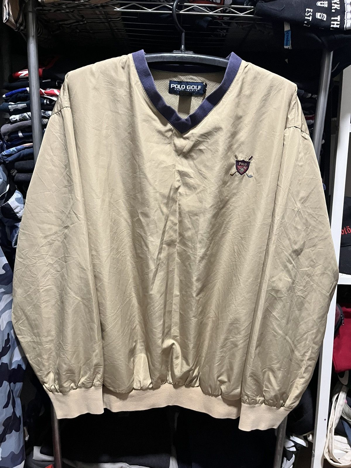 Polo Ralph Lauren Polo Golf Ralph Lauren Windbreaker Sweatshirt 90s Size US S / EU 44-46 / 1 - 1 Thumbnail