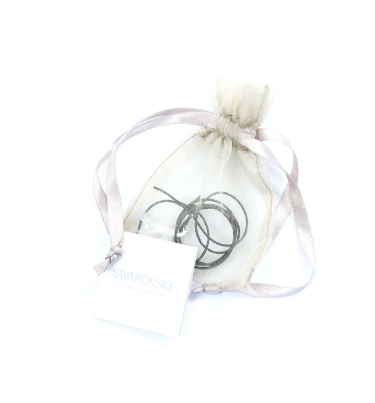 Designer Luxury Swarovski Swarovski Branch Fawn Kristallwelten Leather Necklace Grailed
