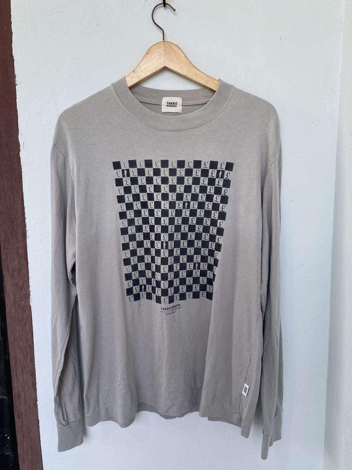 Vintage Rare Takeo kikuchi 2002 Autumn winter John Bull Tee