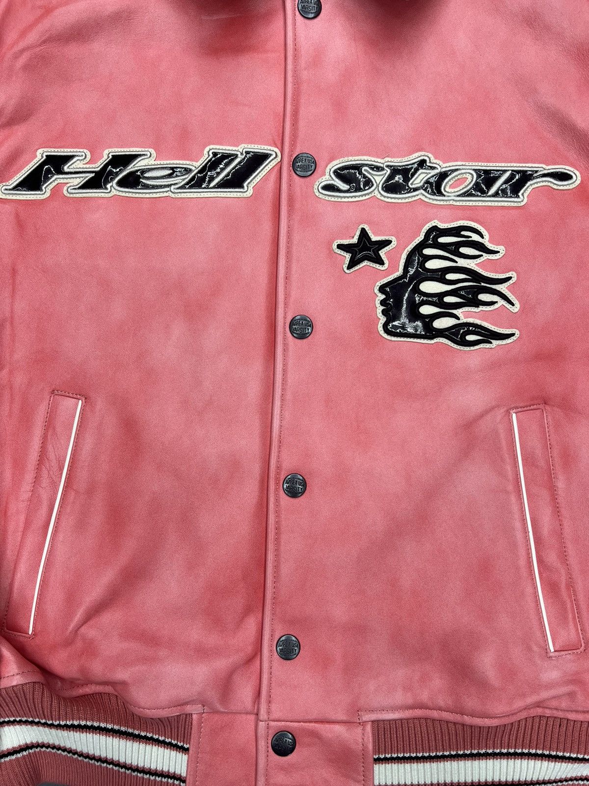 Avirex × HELLSTAR Hellstar Avirex Varsity Jacket Size US XL / EU 56 / 4 - 2 Thumbnail