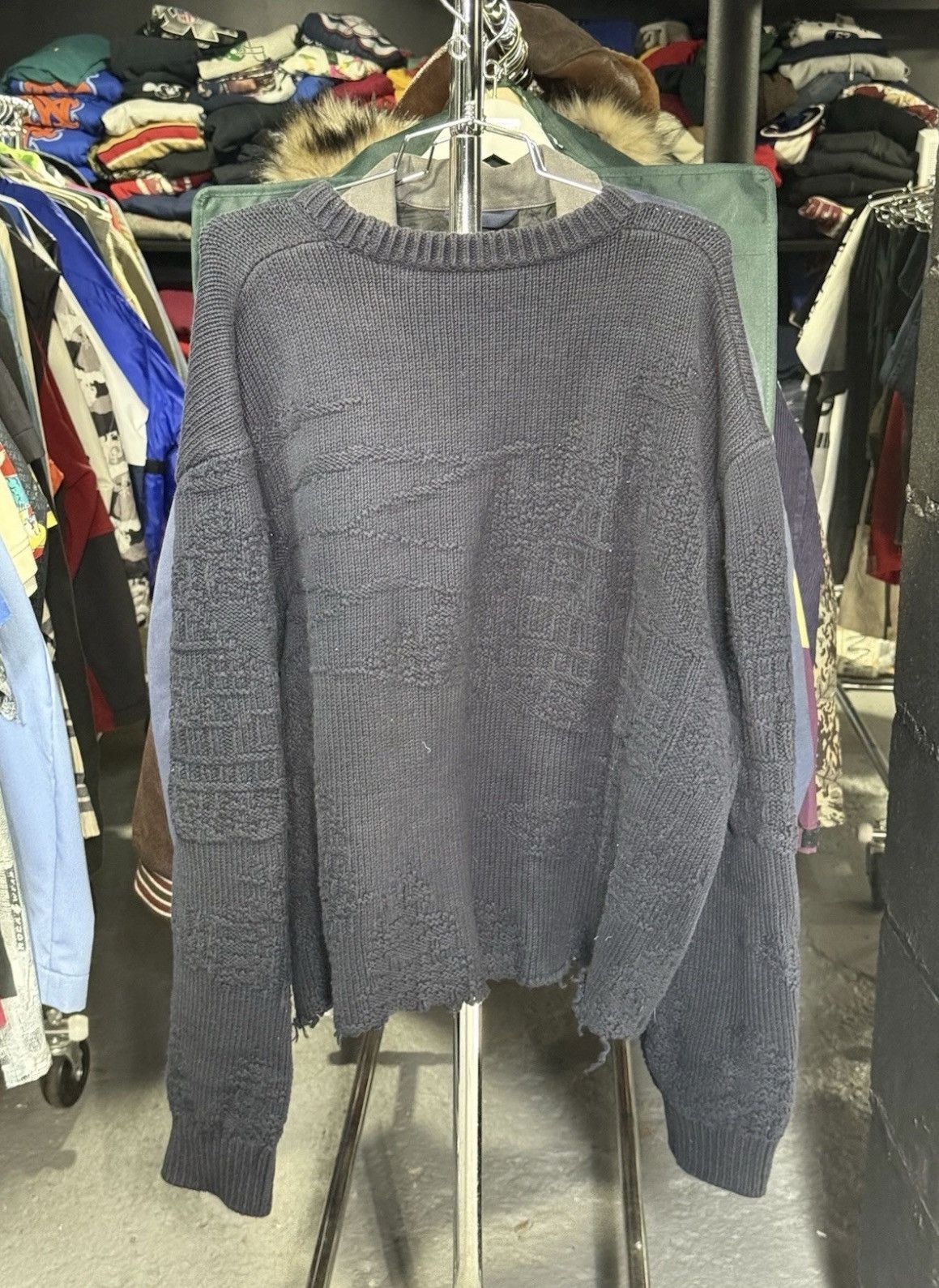 Aime Leon Dore Aime Leon Dore Woolrich Sweater Dove Turtle Embroidered Logo Size US XXL / EU 58 / 5 - 6 Thumbnail