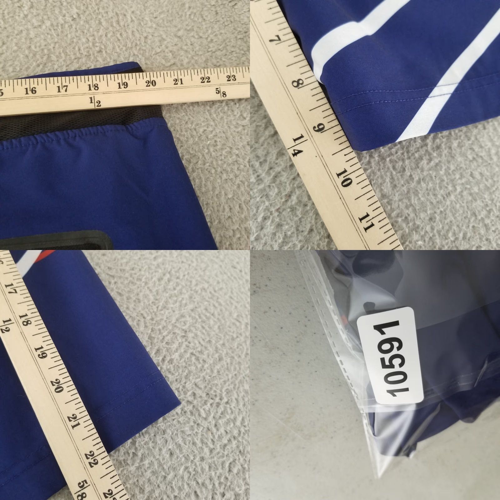 Vintage Da Hui Board Shorts Mens 38 Blue Swim Trunks Adult Regular Size 38 Pockets Quick Dry Lightweight 100% Polyester Surfing Size US 38 / EU 54 - 8 Thumbnail