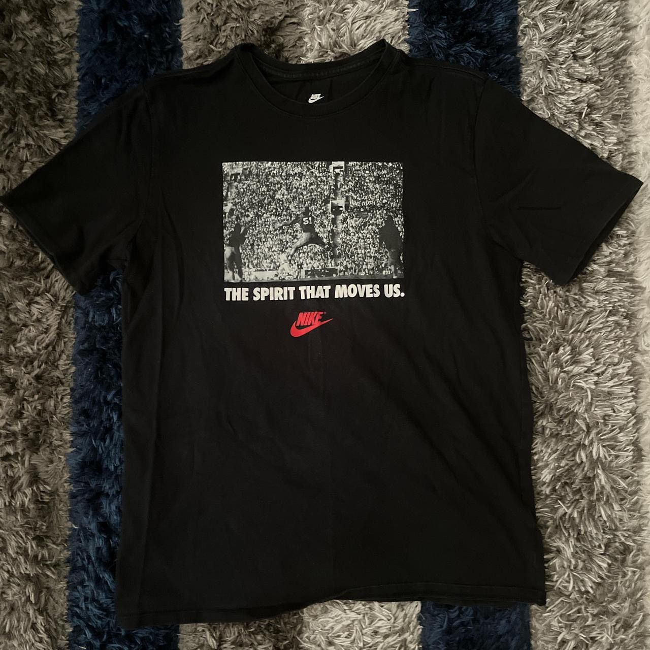Nike × Vintage Nike Spirit That Moves Us Tee Size US L / EU 52-54 / 3 - 1 Thumbnail