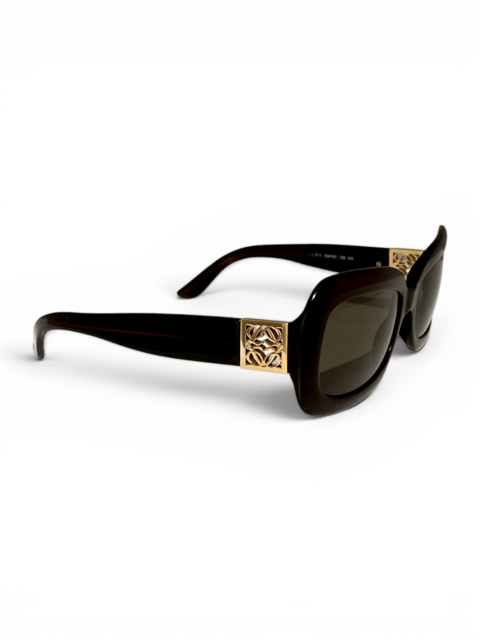 Loewe LOEWE Logo Rectangular Oversized Sunglasses Vintage Y2K Size ONE SIZE - 3 Thumbnail