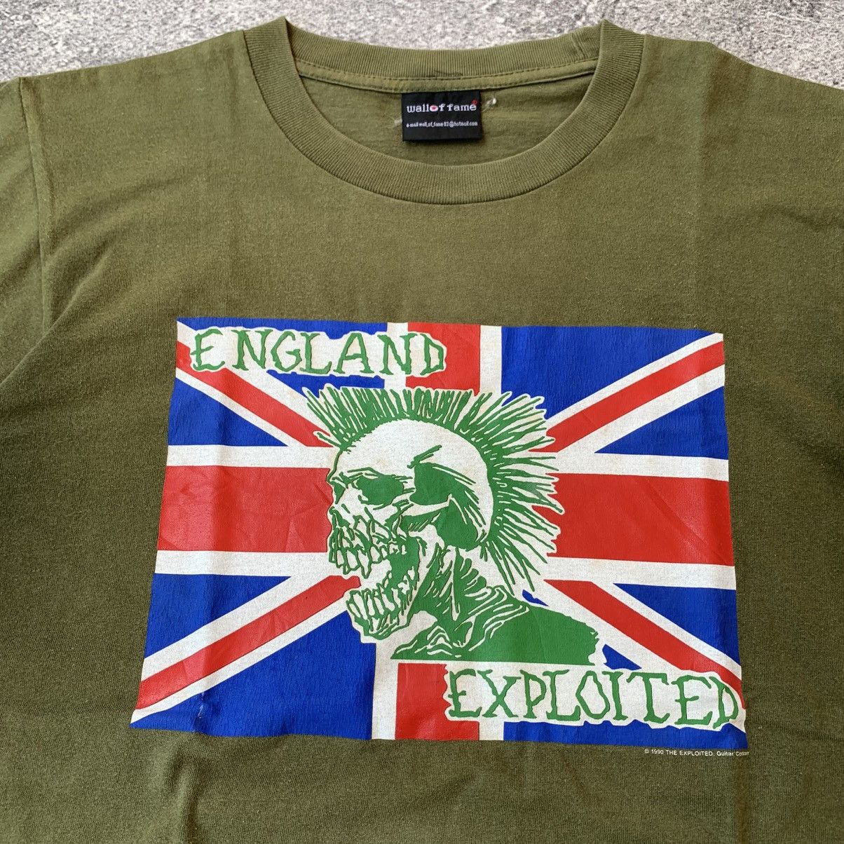 Band Tees × Vintage Vintage The Exploited t-Shirt 1990 Punk Rock Band Tee Size US M / EU 48-50 / 2 - 4 Thumbnail