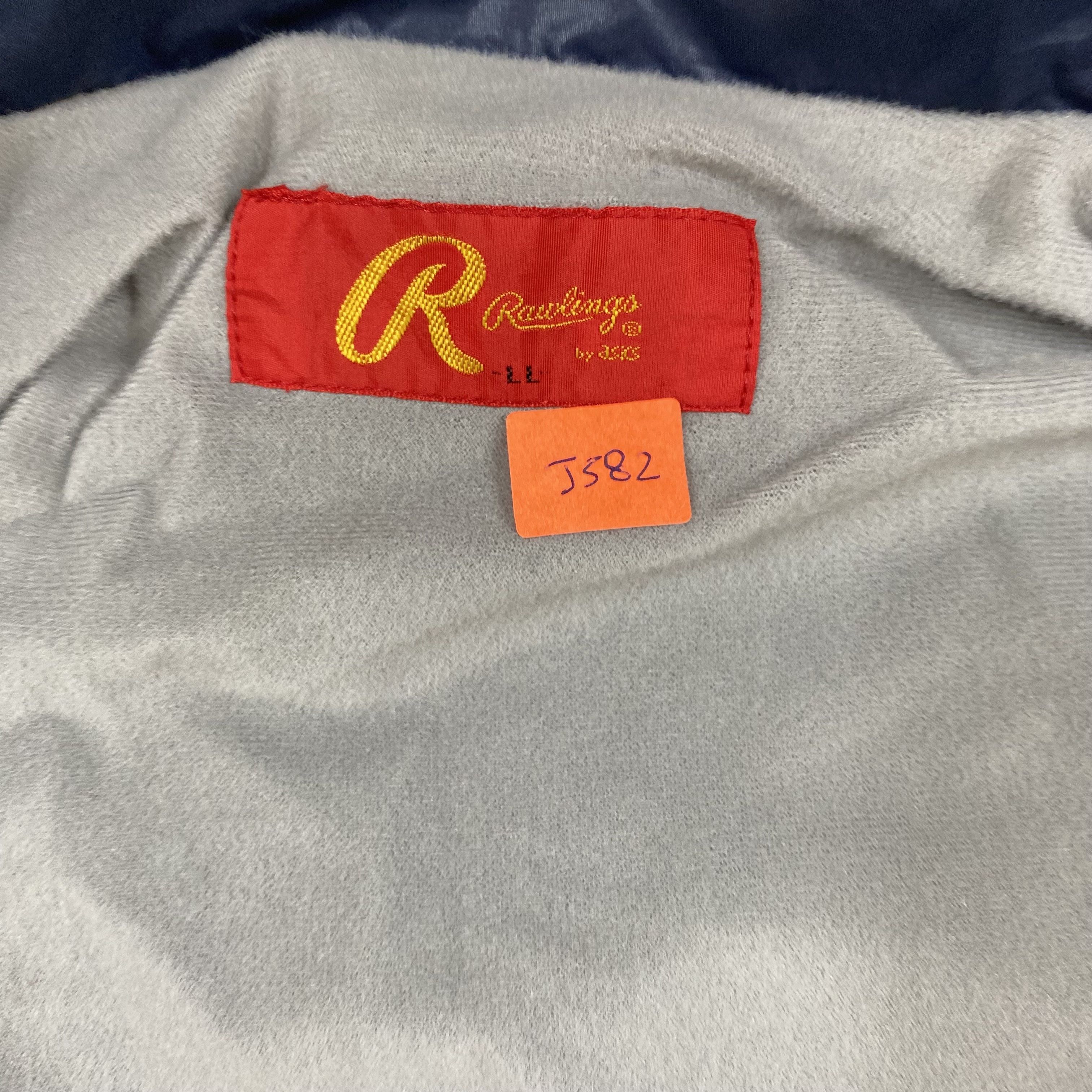 NFL VINTAGE RAWLINGS NFL BOMBER JACKET-J582 Size US L / EU 52-54 / 3 - 13 Thumbnail