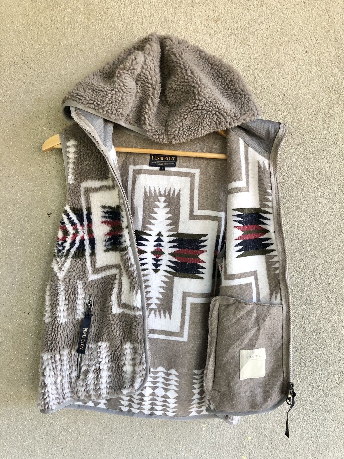 Pendleton Pendleton x beams sherpa hoodie short sleeve Size US S / EU 44-46 / 1 - 5 Thumbnail