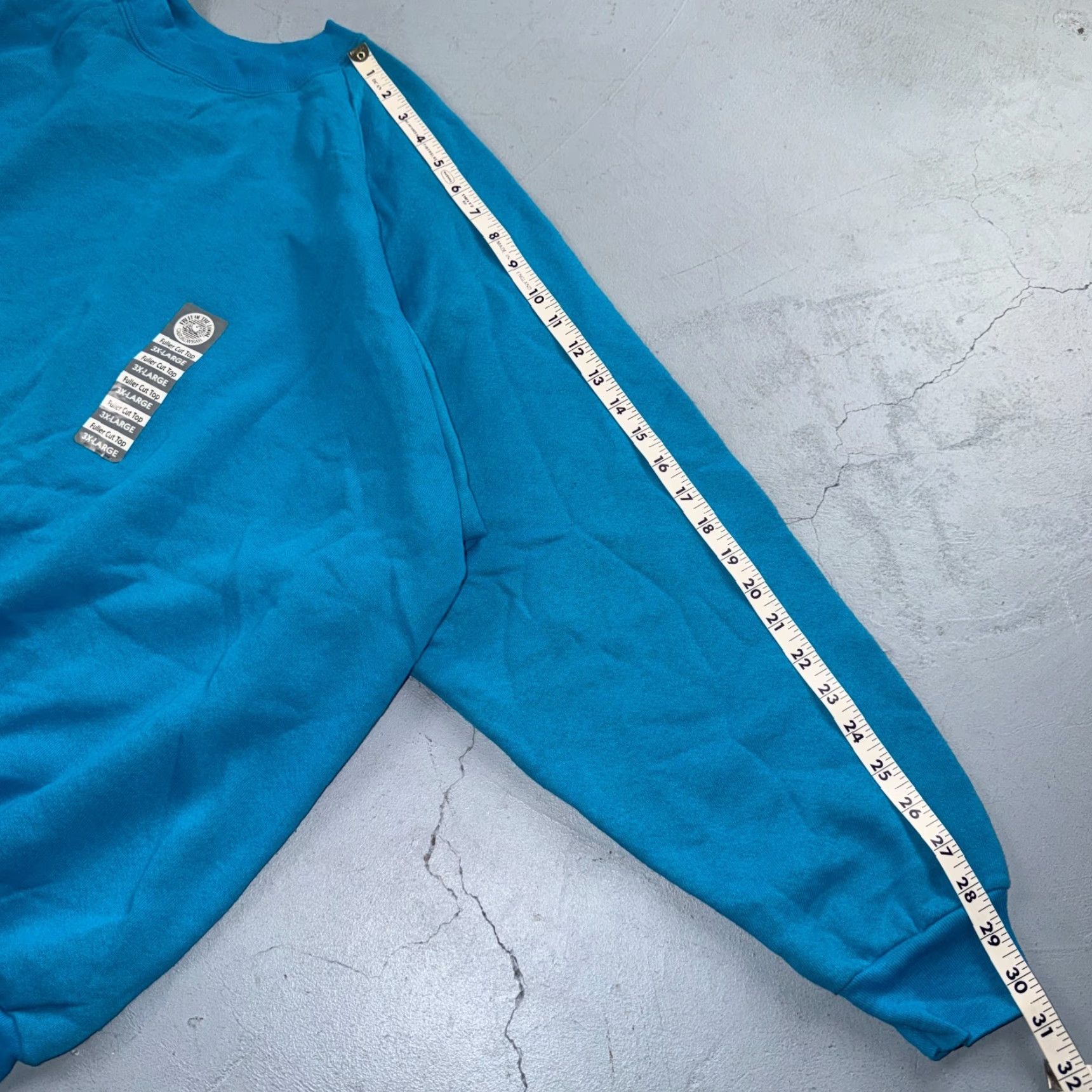 Fruit Of The Loom VTG Fruit of the Loom Sweatshirt Mens 3XL Blue Travel USA America Graphic Print Crew Neck Long Sleeve Pullover Fleece Cotton Vintage Size US XXL / EU 58 / 5 - 4 Thumbnail