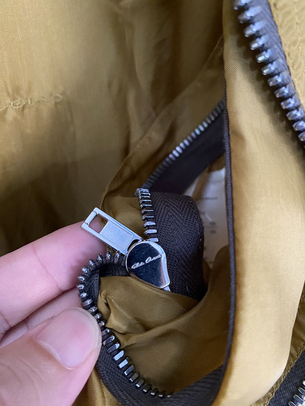 Rick Owens × Rick Owens Drkshdw Rick Owens 72 Sulphate oversize light bomber jacket Size US L / EU 52-54 / 3 - 14 Thumbnail