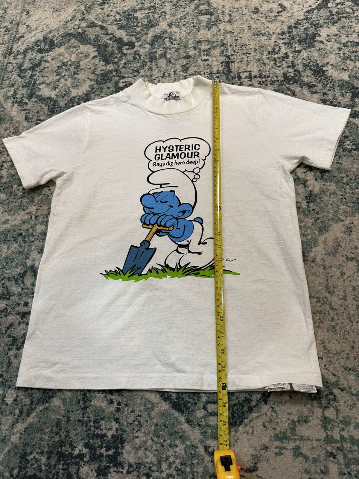 Hysteric Glamour SS16 Hysteric Glamour X Smurf Loopwheel Shirt Size US M / EU 48-50 / 2 - 13 Thumbnail