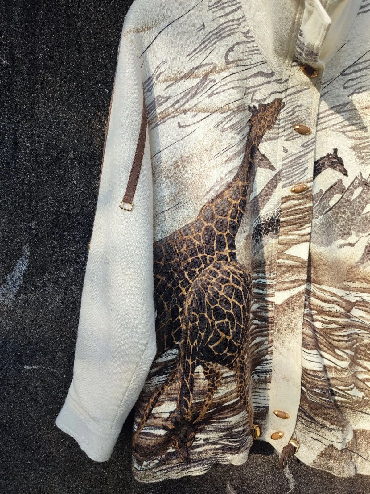 Paoloni × Vintage Vintage Franca V. Paoloni Safari Giraffe Print Jacket Size US M / EU 48-50 / 2 - 5 Thumbnail