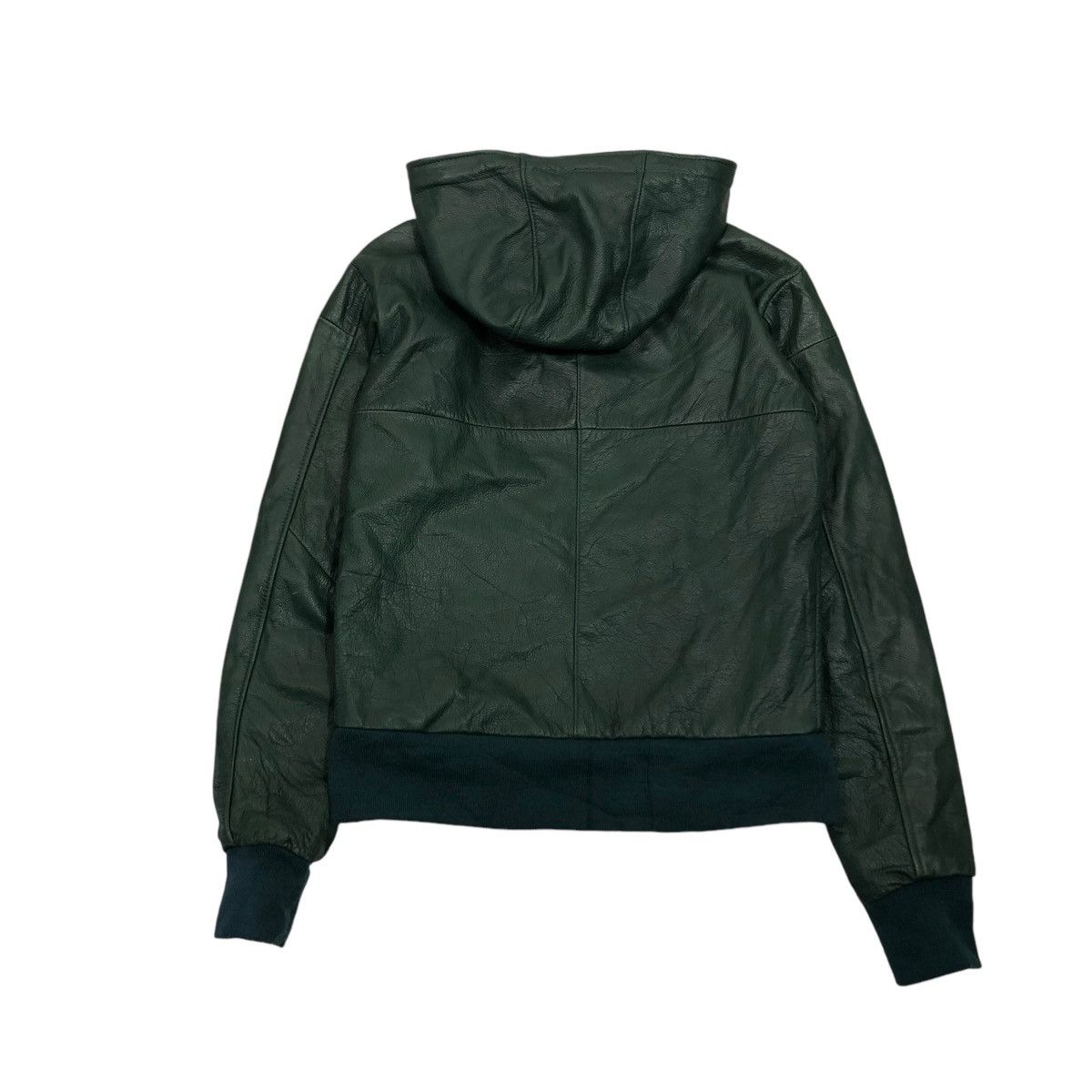 Japanese Brand 🔥UNKNOWN BRAND JAPANESE CROPPED LEATHER JACKET ISSEY MIYAKE Size US S / EU 44-46 / 1 - 2 Thumbnail