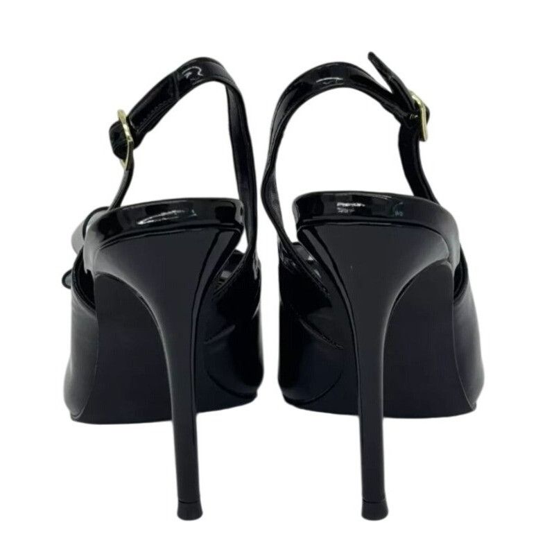 Other LILIANA / Lana -1 / Black / Patent / Slingback / Heels / Wi Size US 10 / IT 40 - 5 Thumbnail