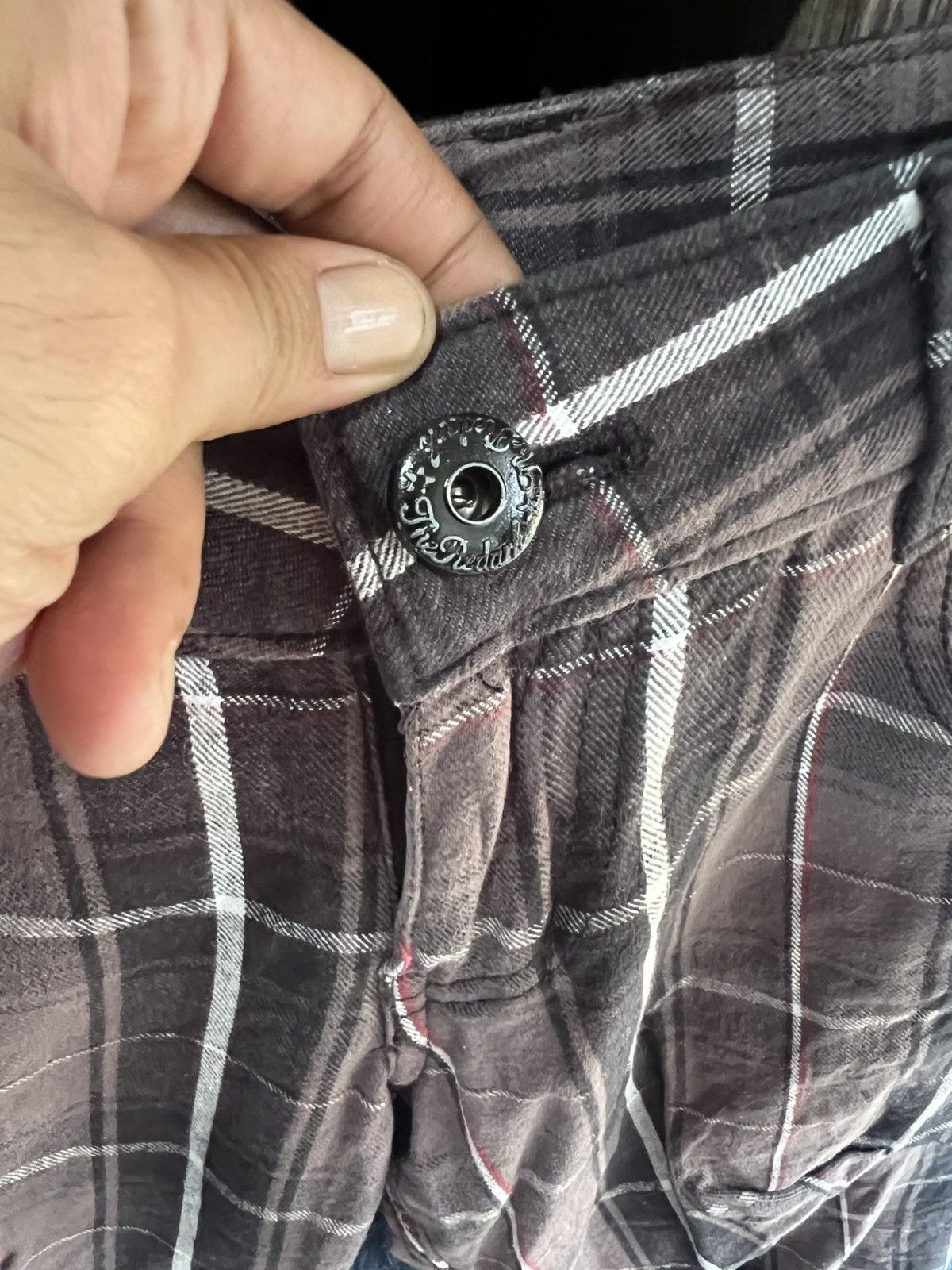 If Six Was Nine 🔥Redark Plaid Cargo Pant Size 29" - 9 Thumbnail