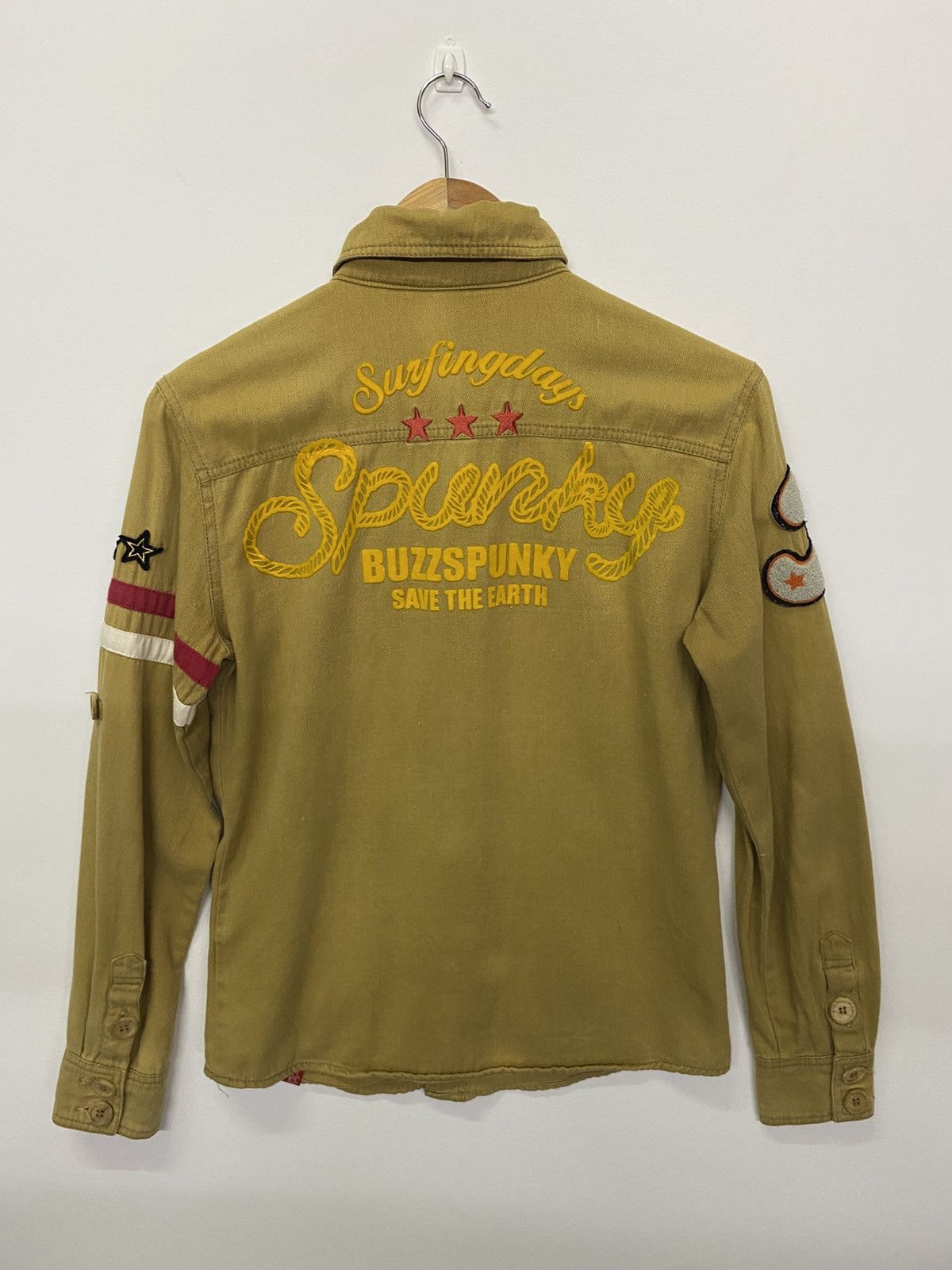 Japanese Brand Japanese Brand Buzz Spunky Patches Long Sleeve Size US M / EU 48-50 / 2 - 8 Thumbnail