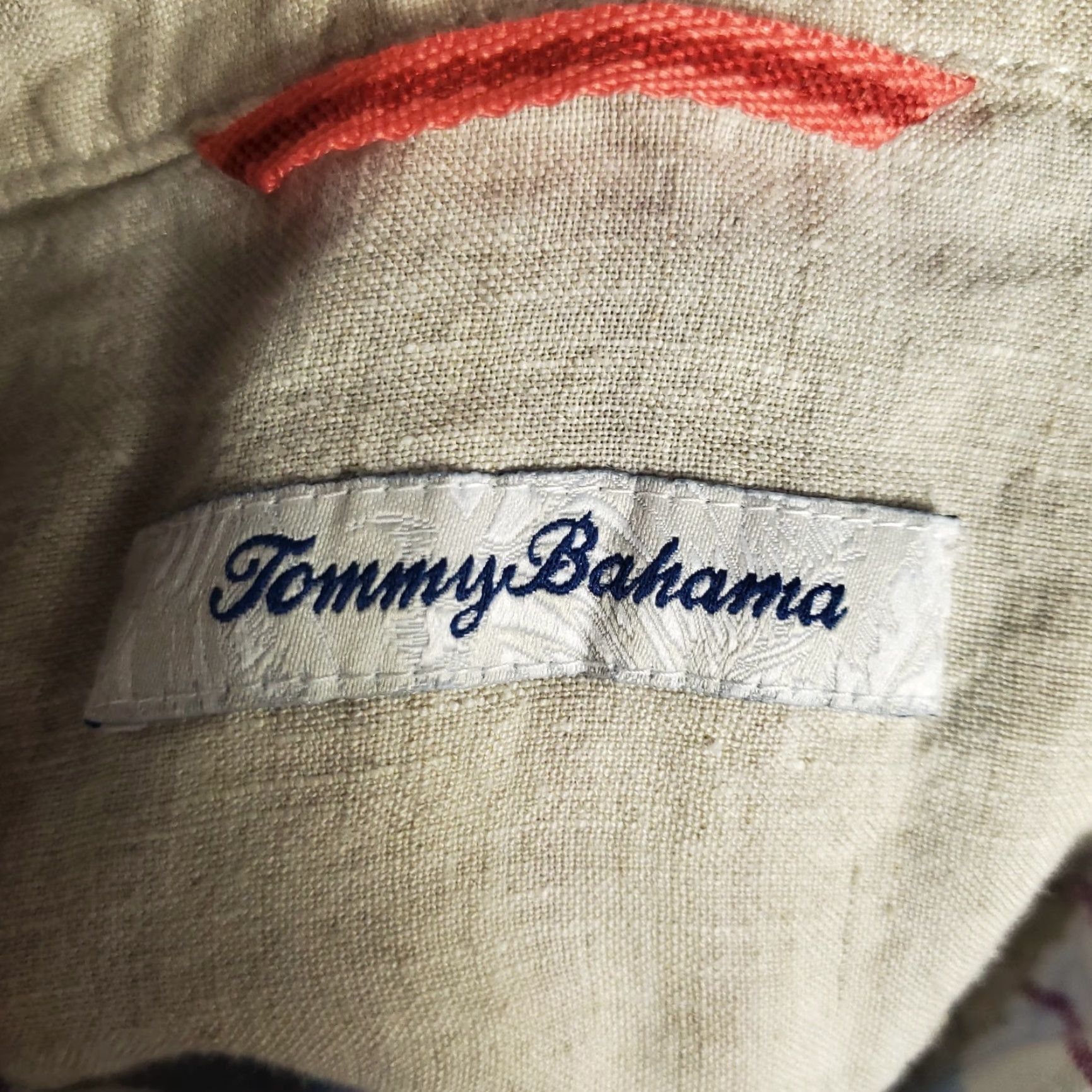 Tommy Bahama VINTAGE Tommy Bahama Shirt Men 2XL Short Sleeve Blue Plaid Linen Hawaiian Casual Size US XXL / EU 58 / 5 - 7 Thumbnail