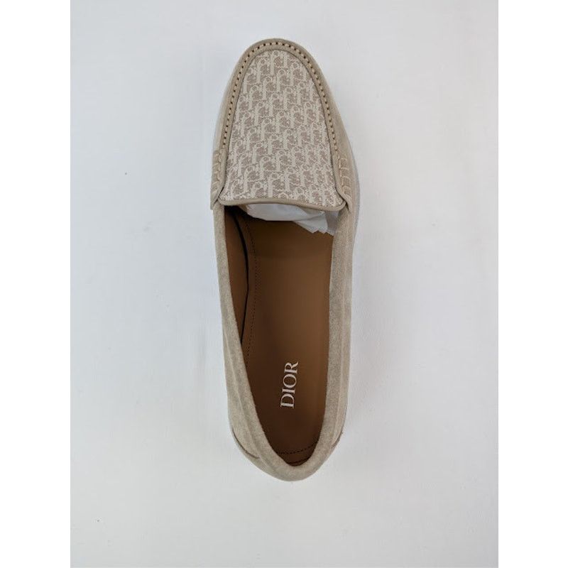 Dior o1rshd1 Canvas Granville Clean Loafers Boots in Beige 46 Size US 13 / EU 46 - 16 Thumbnail