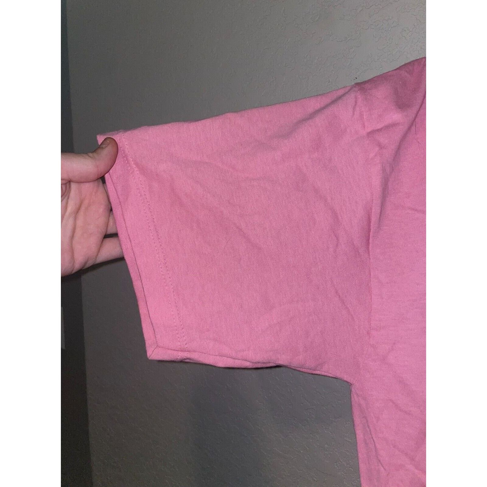Jerzees Vintage Misprint Shirt Jerzees Pink Flower Floral 90s Tee Size US L / EU 52-54 / 3 - 6 Thumbnail