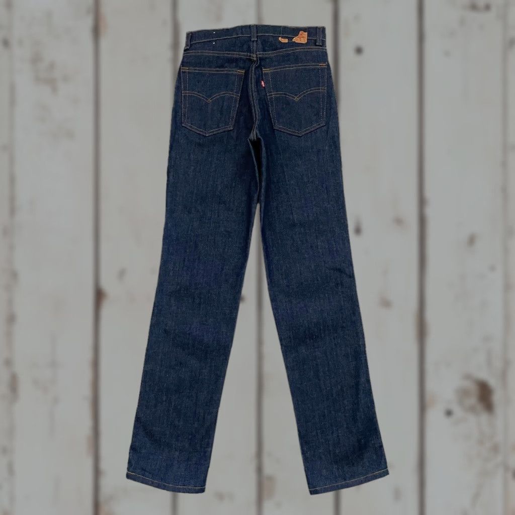 Levi's VINTAGE Levi's Made in USA Raw Denim Student Fit Jeans 29 x 31 Mens Jeans Straight 80s USA Size US 28 / EU 44 - 1 Thumbnail